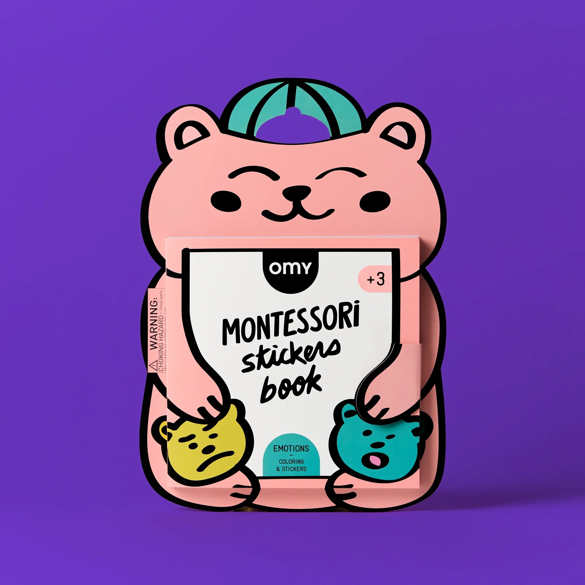 Montessori Stickers Book Emotions