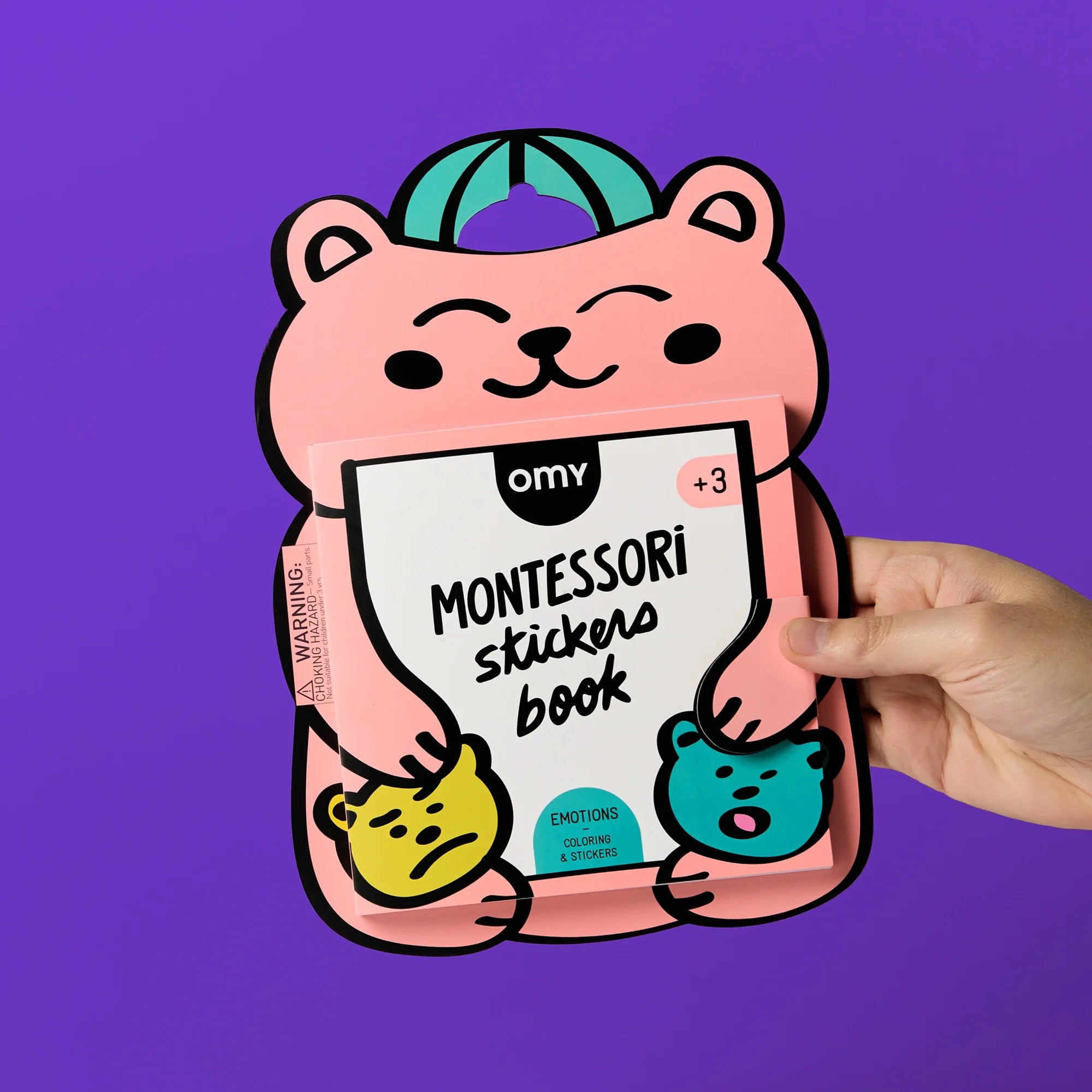 Montessori Stickers Book Emotions