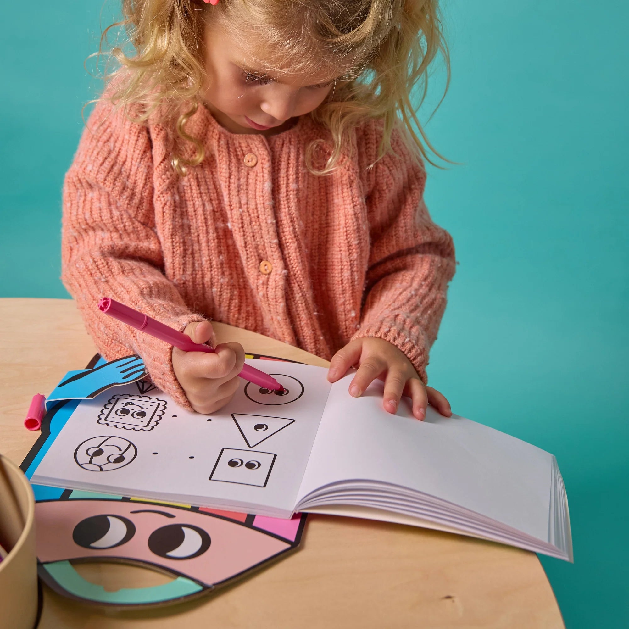 Montessori Stickers Book Shapes