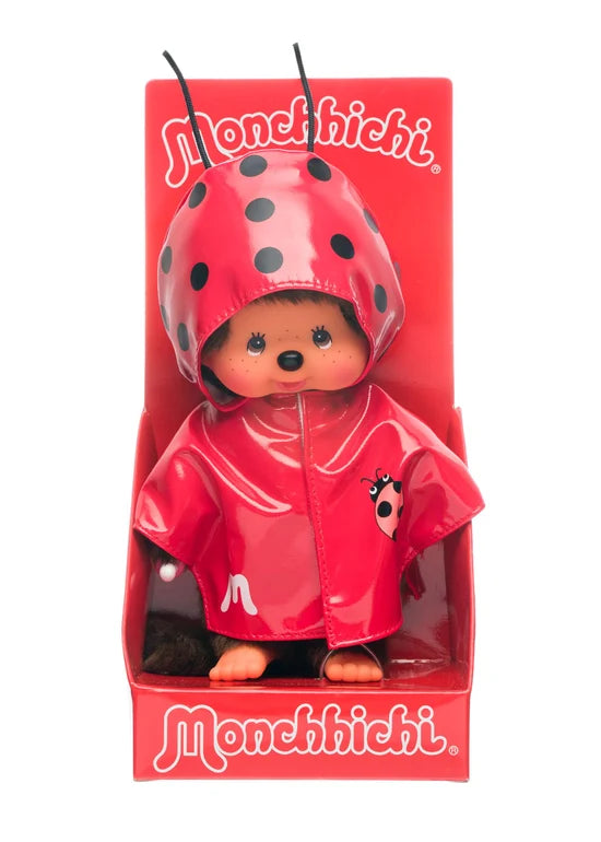 Monchhichi Ladybug Raincoat Plush