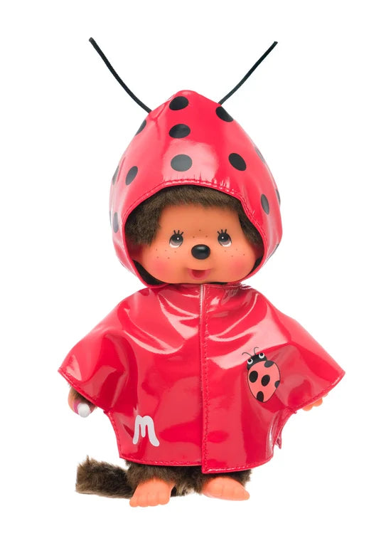 Monchhichi Ladybug Raincoat Plush