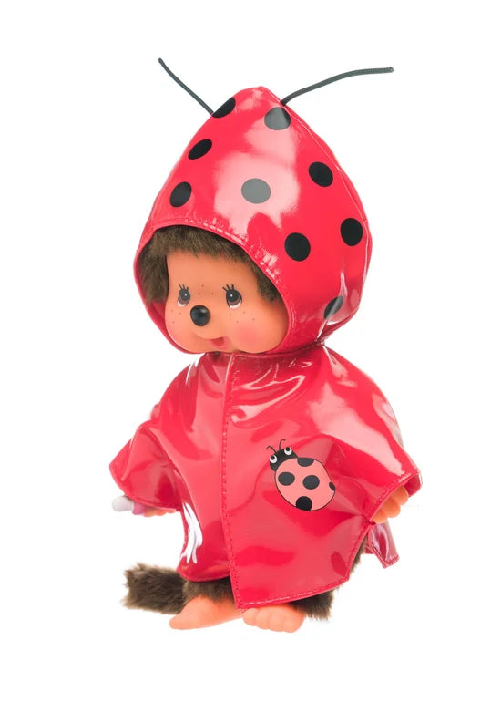 Monchhichi Ladybug Raincoat Plush