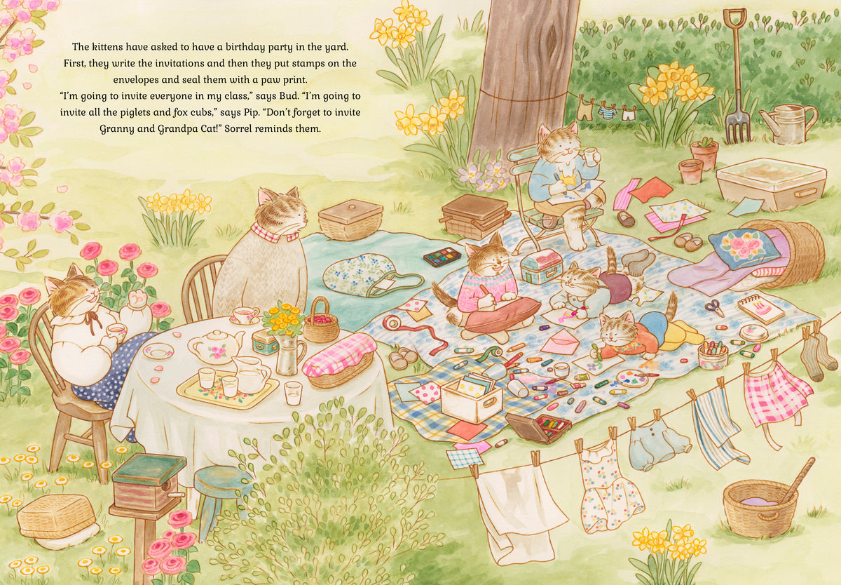 Cat Family Birthday: A Lift-the-Flap Book