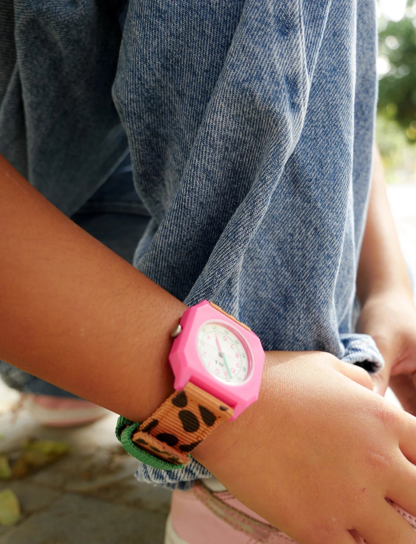 Leopard Watch Taxi Brousse x Mini Kyomo