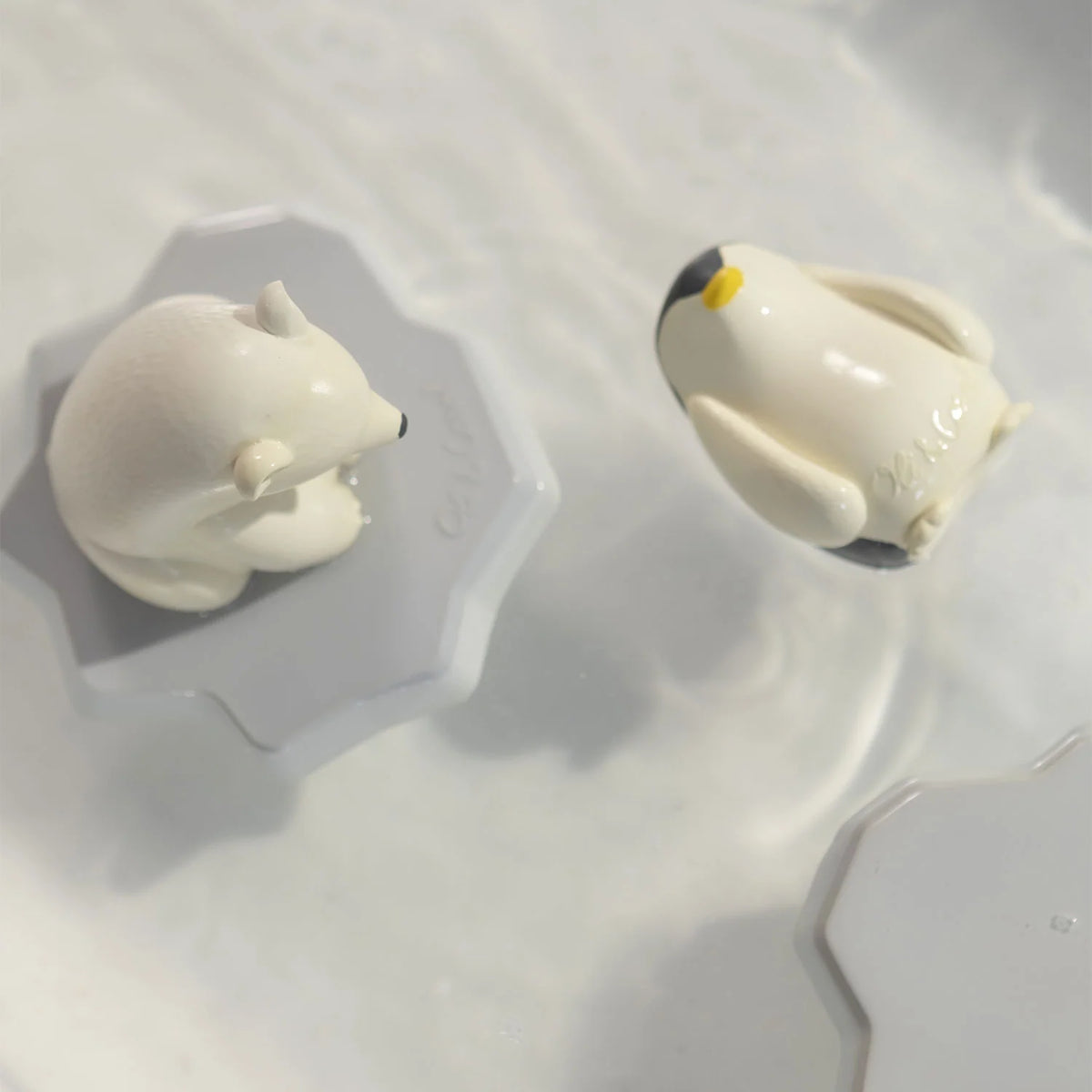 Polar Bear Natural Rubber Bath Toy