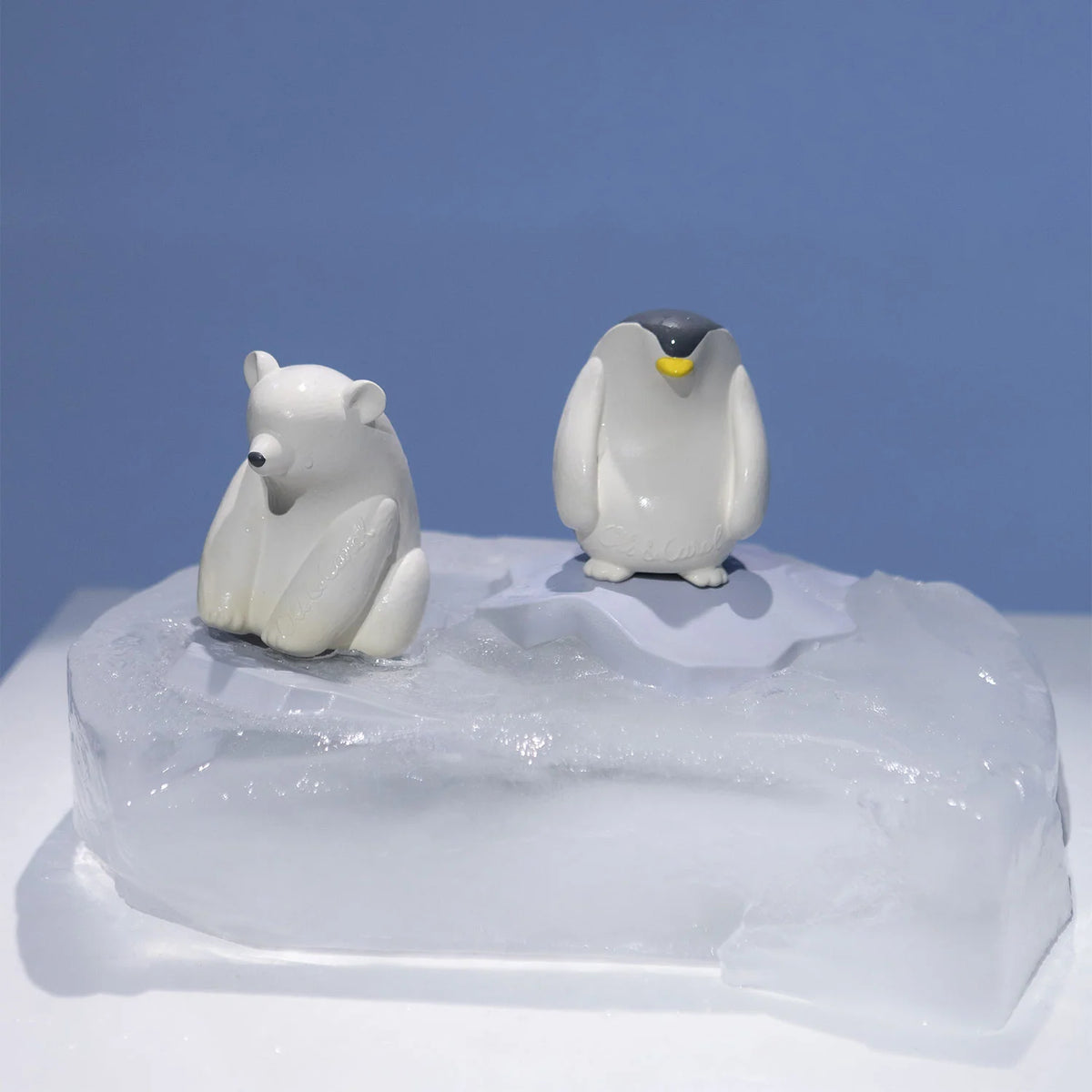 Polar Bear Natural Rubber Bath Toy