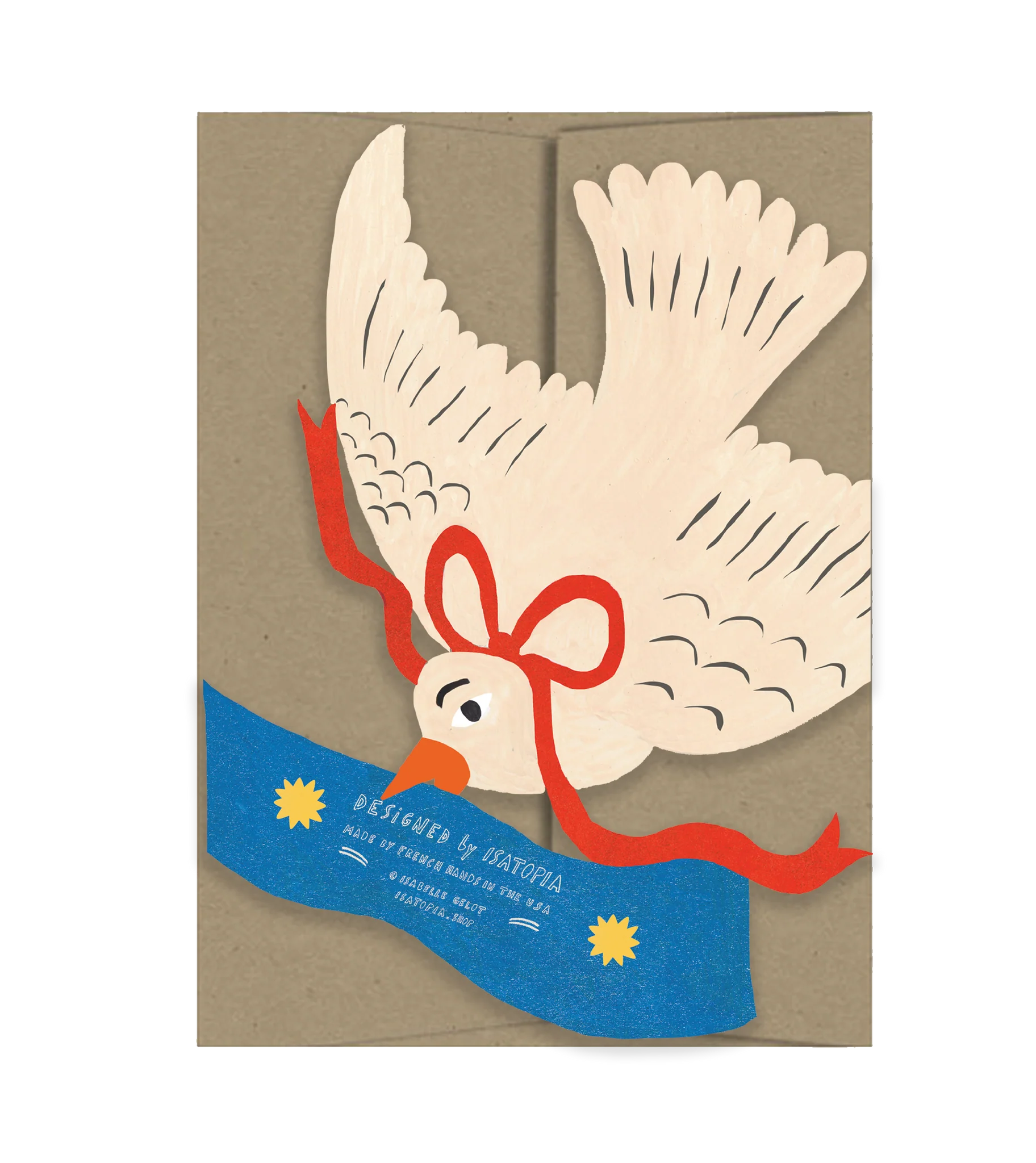 Happy Birthday Bird Die Cut Card