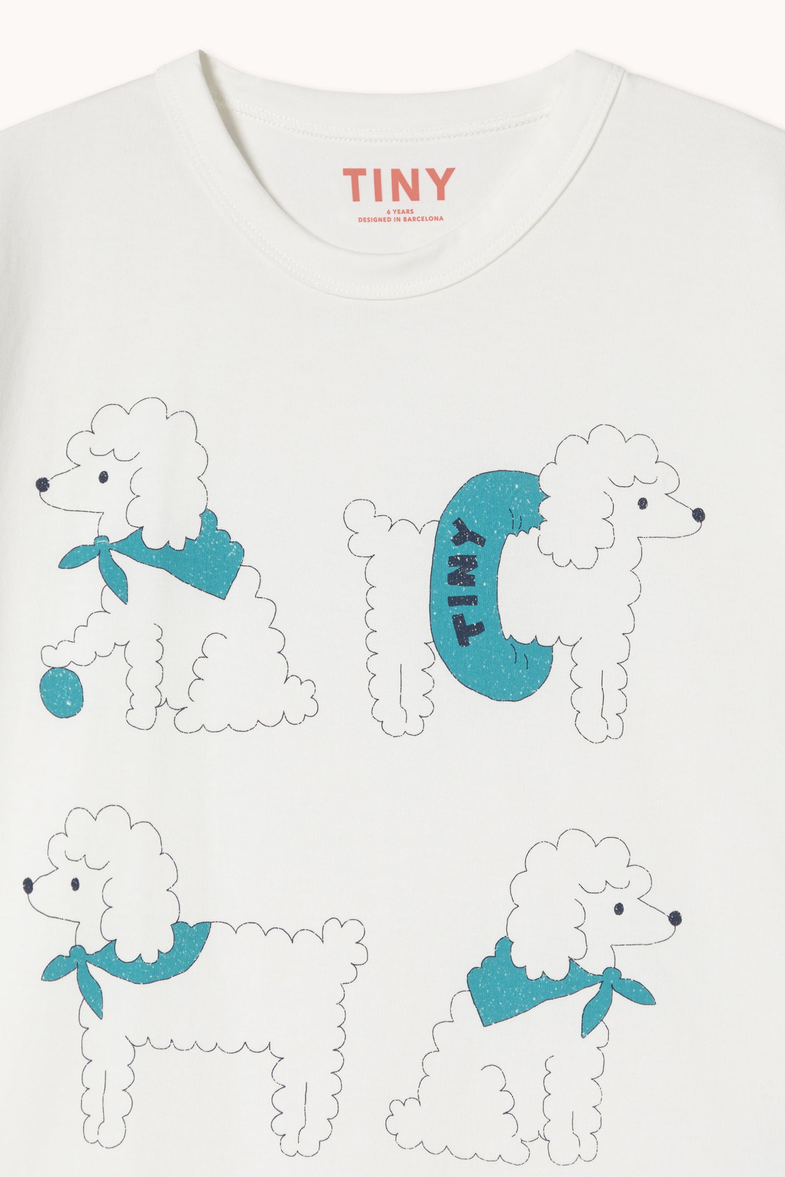 Poodle Graphic T-shirt Organic Cotton