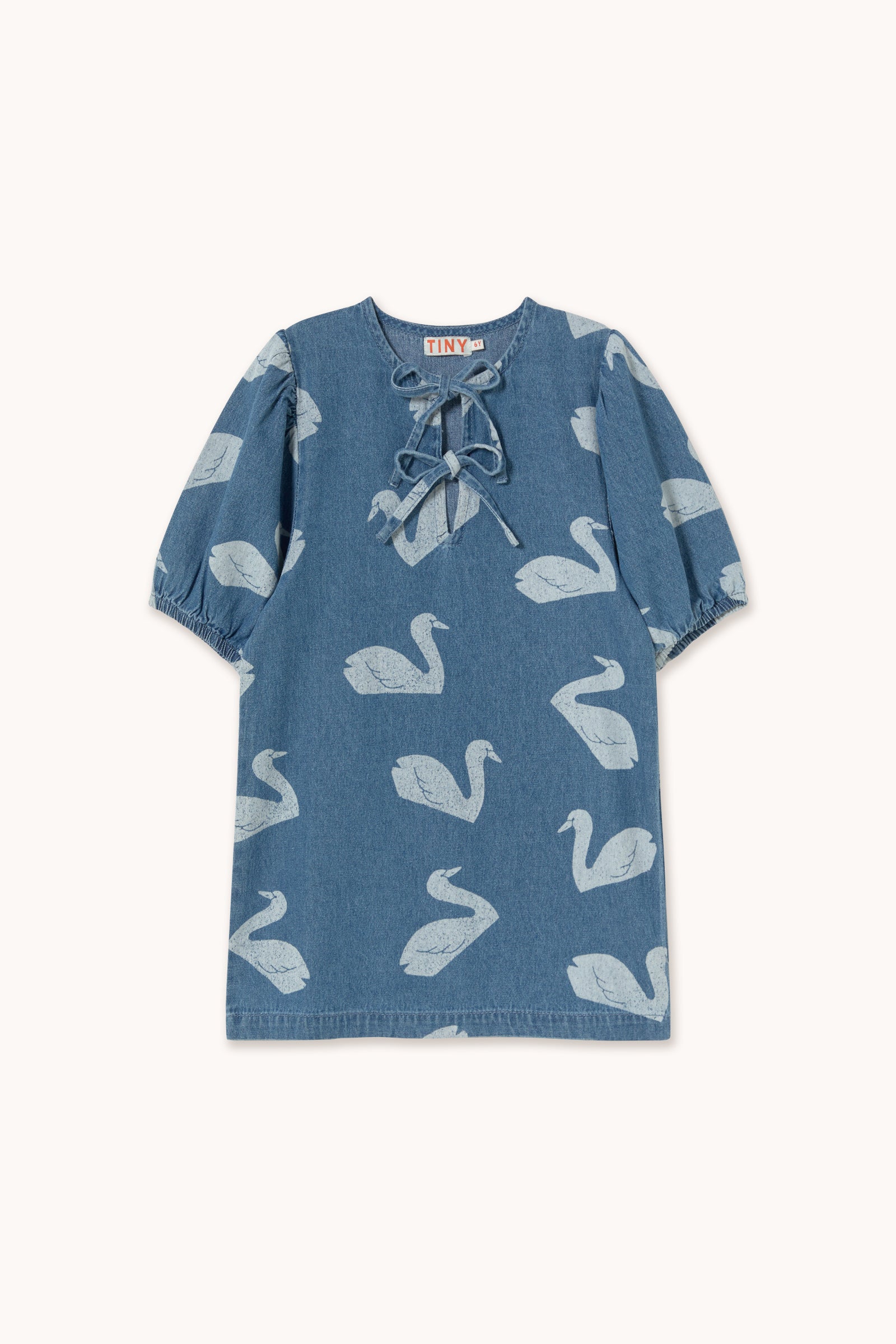 Big Swans Dress Organic Cotton