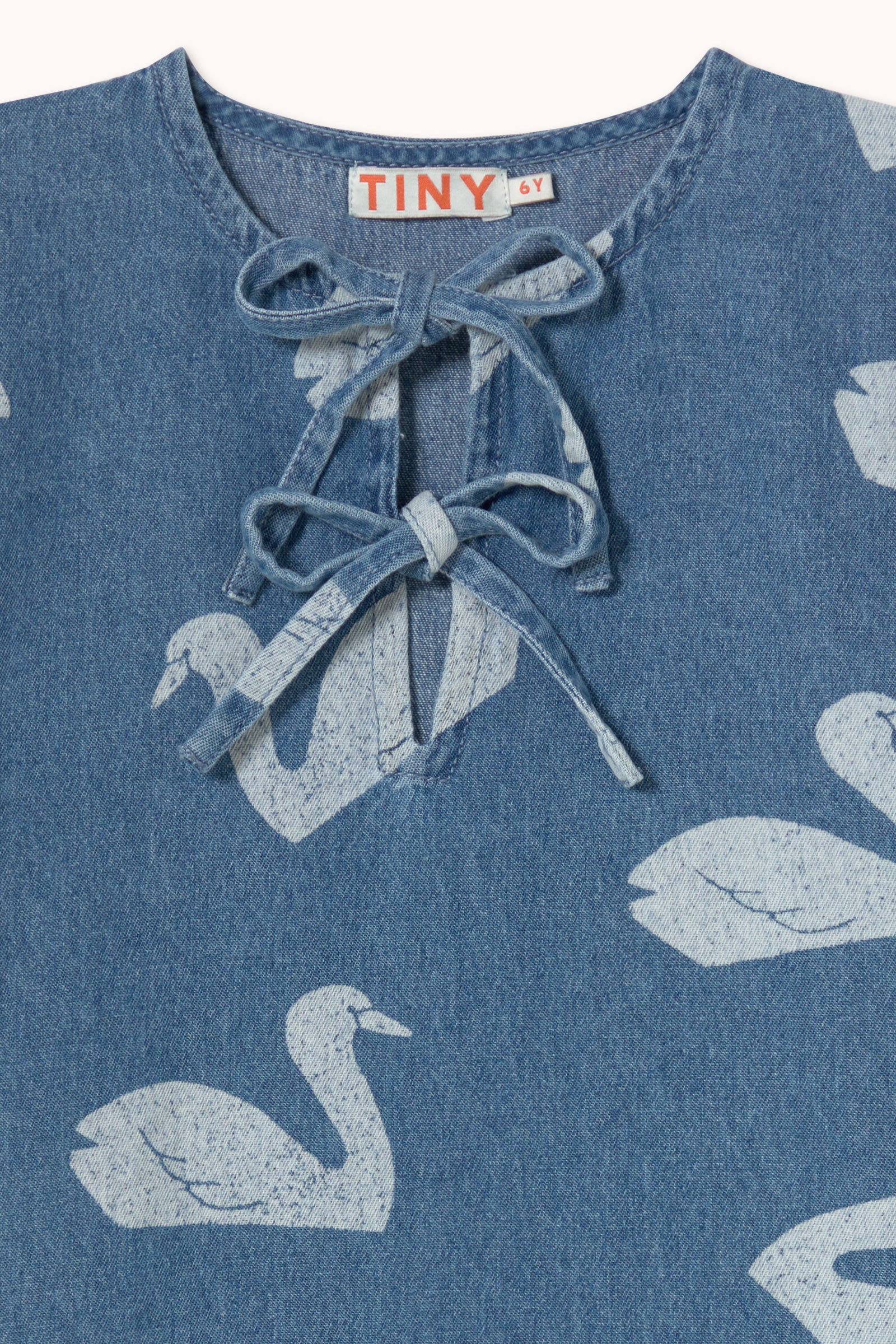 Big Swans Dress Organic Cotton