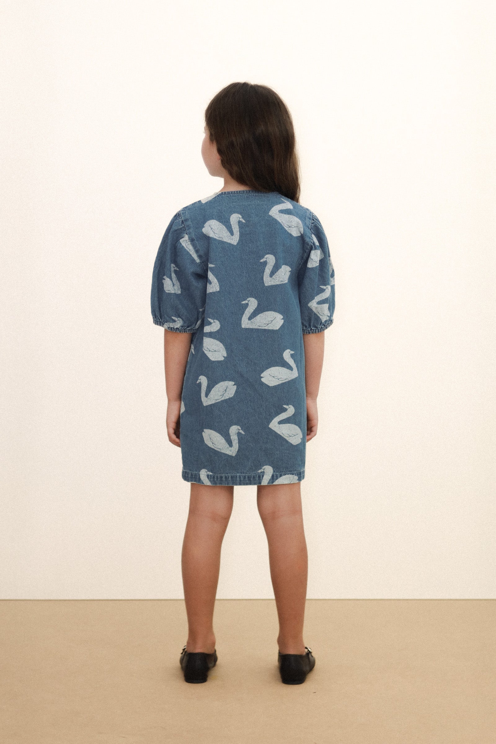 Big Swans Dress Organic Cotton