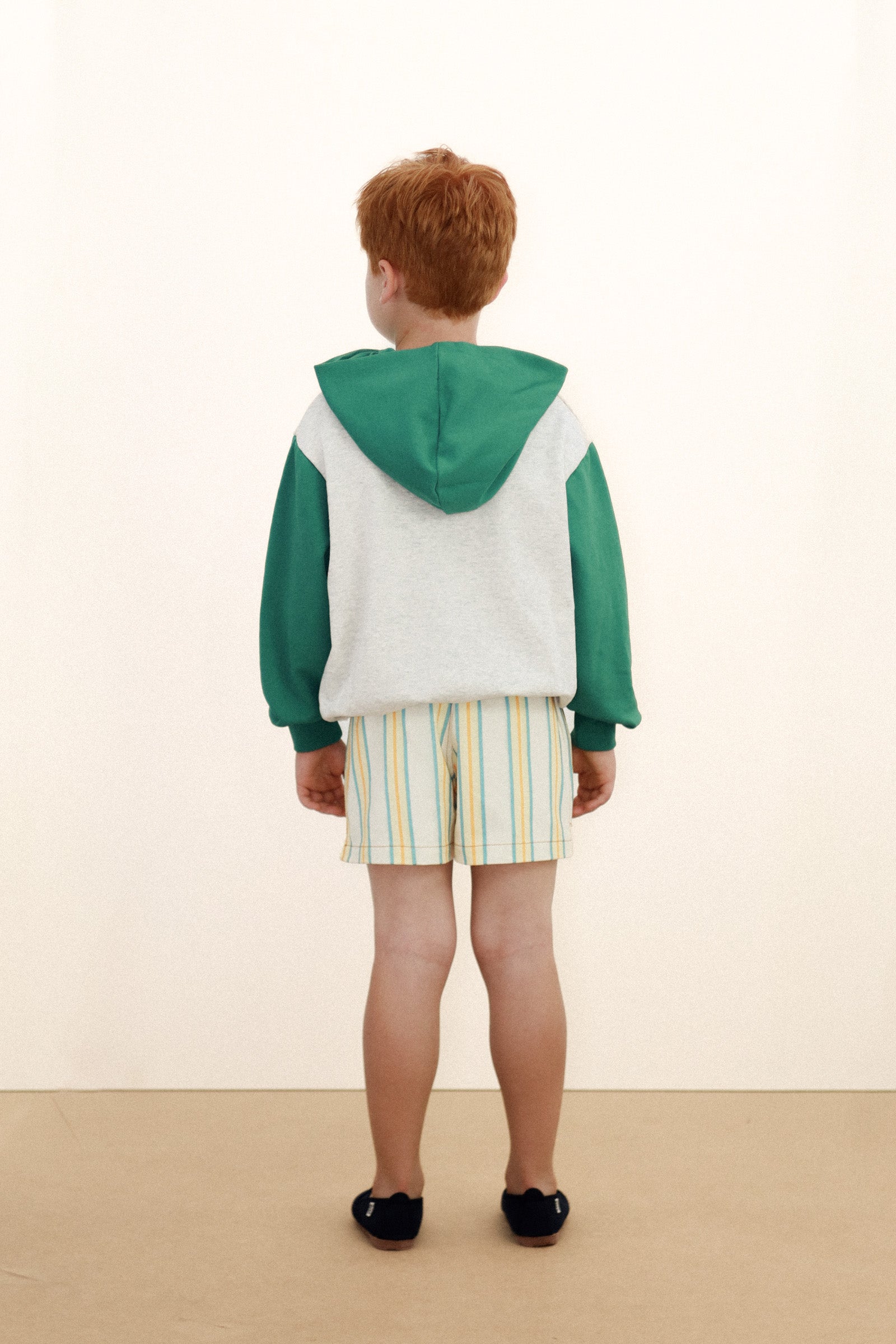 Multicolor Stripes Shorts Organic Cotton