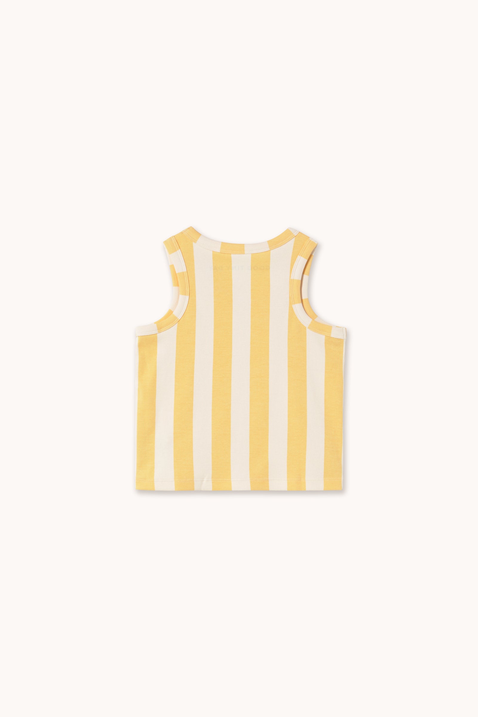 Yellow Stripes Tank Top Organic Cotton