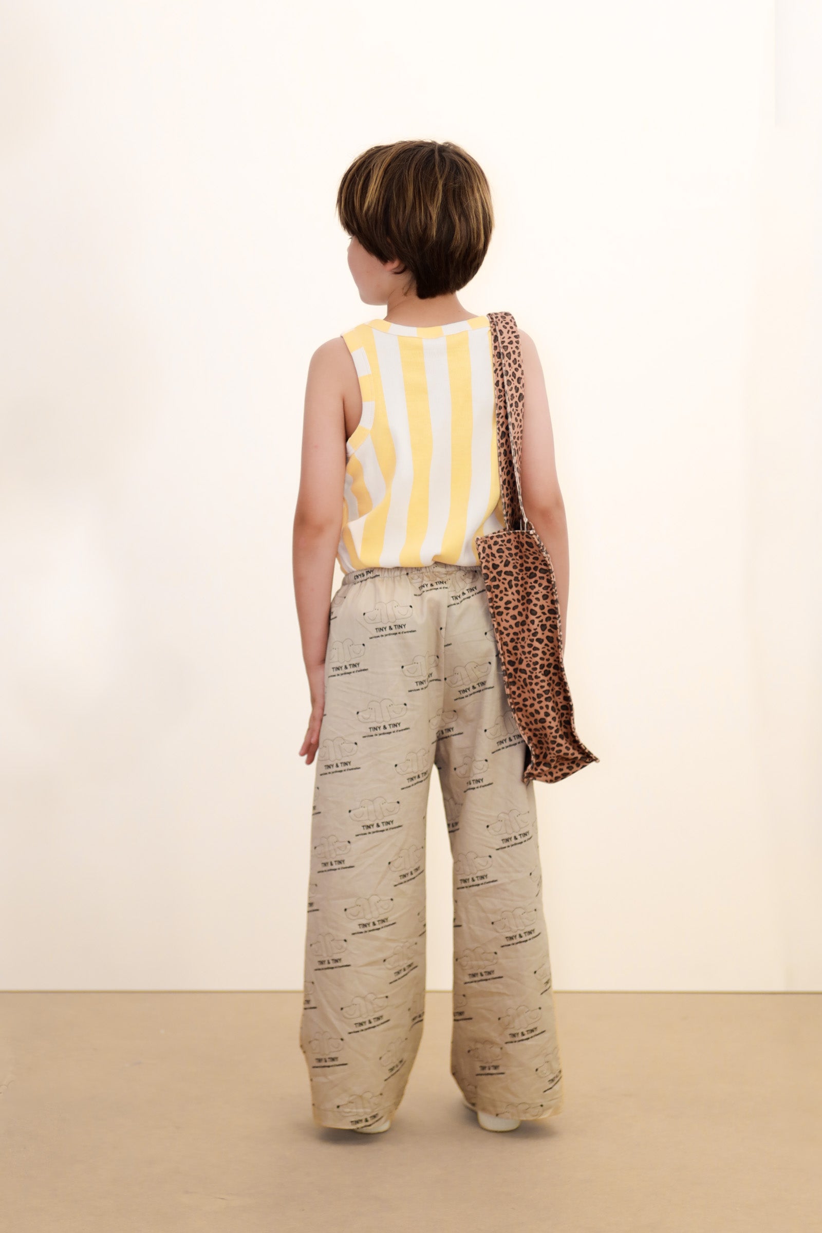 Yellow Stripes Tank Top Organic Cotton