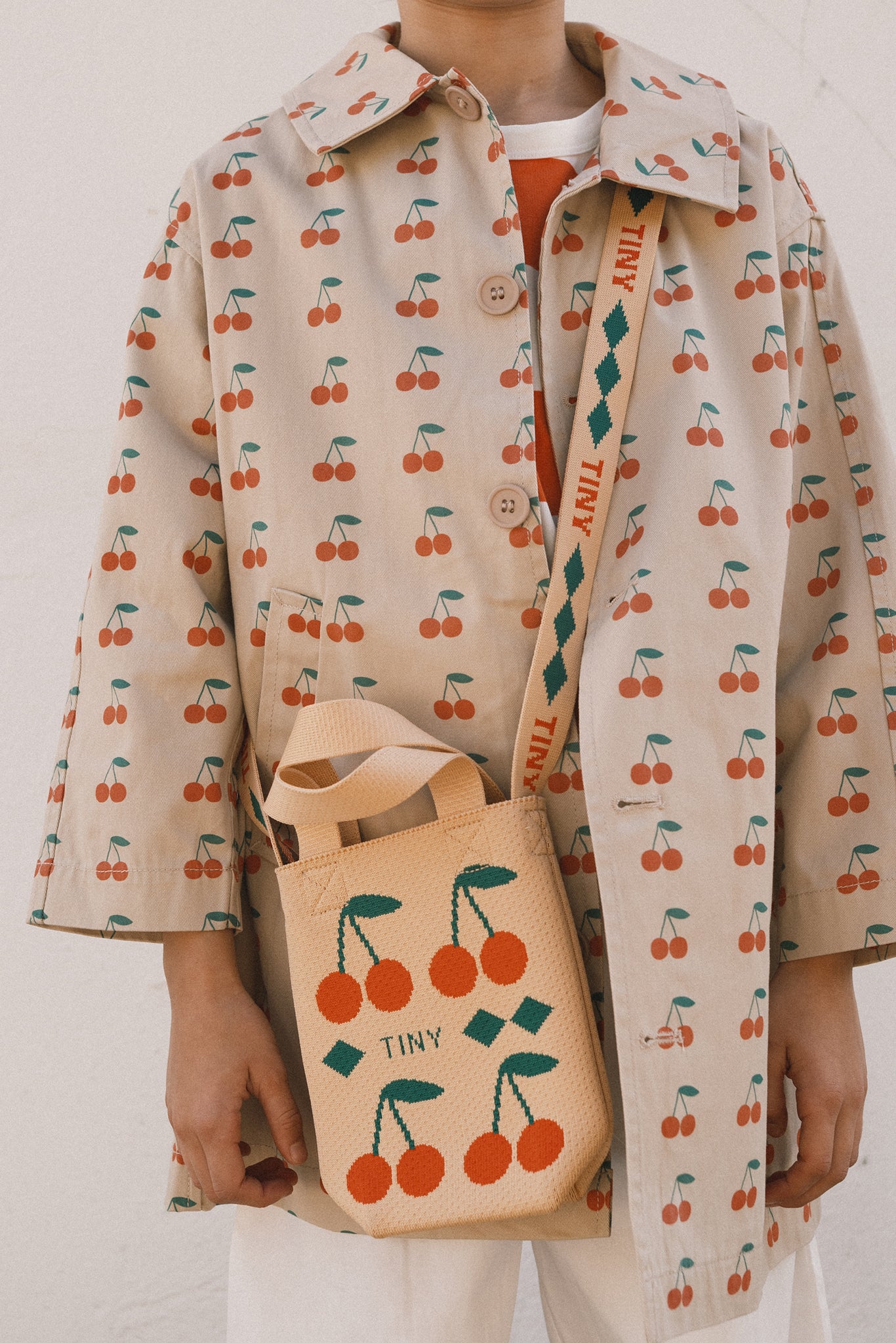 Diamond Cherry Mini Bag