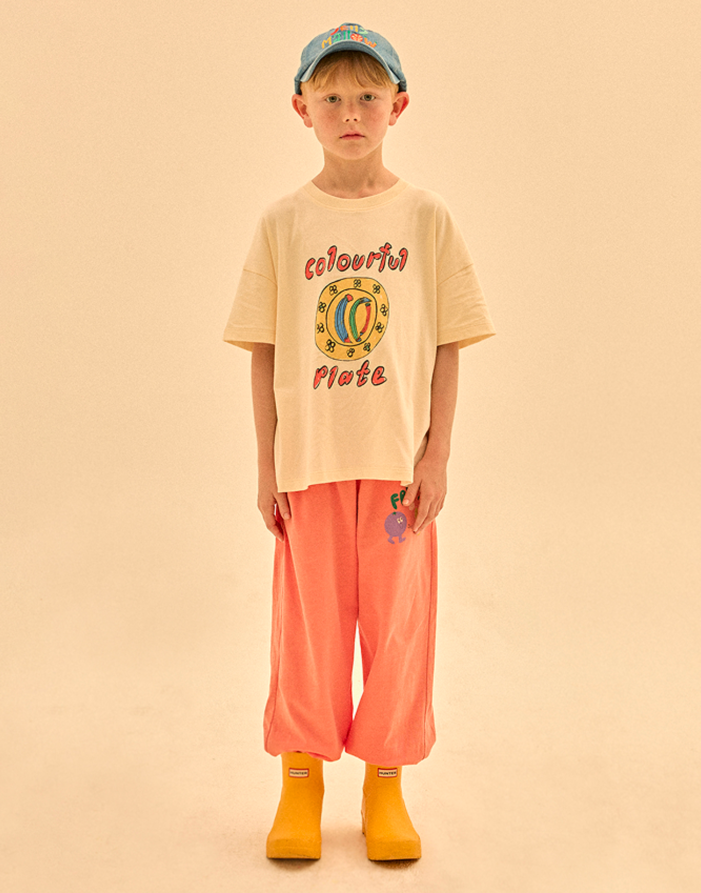 Colourful Plate T-shirt