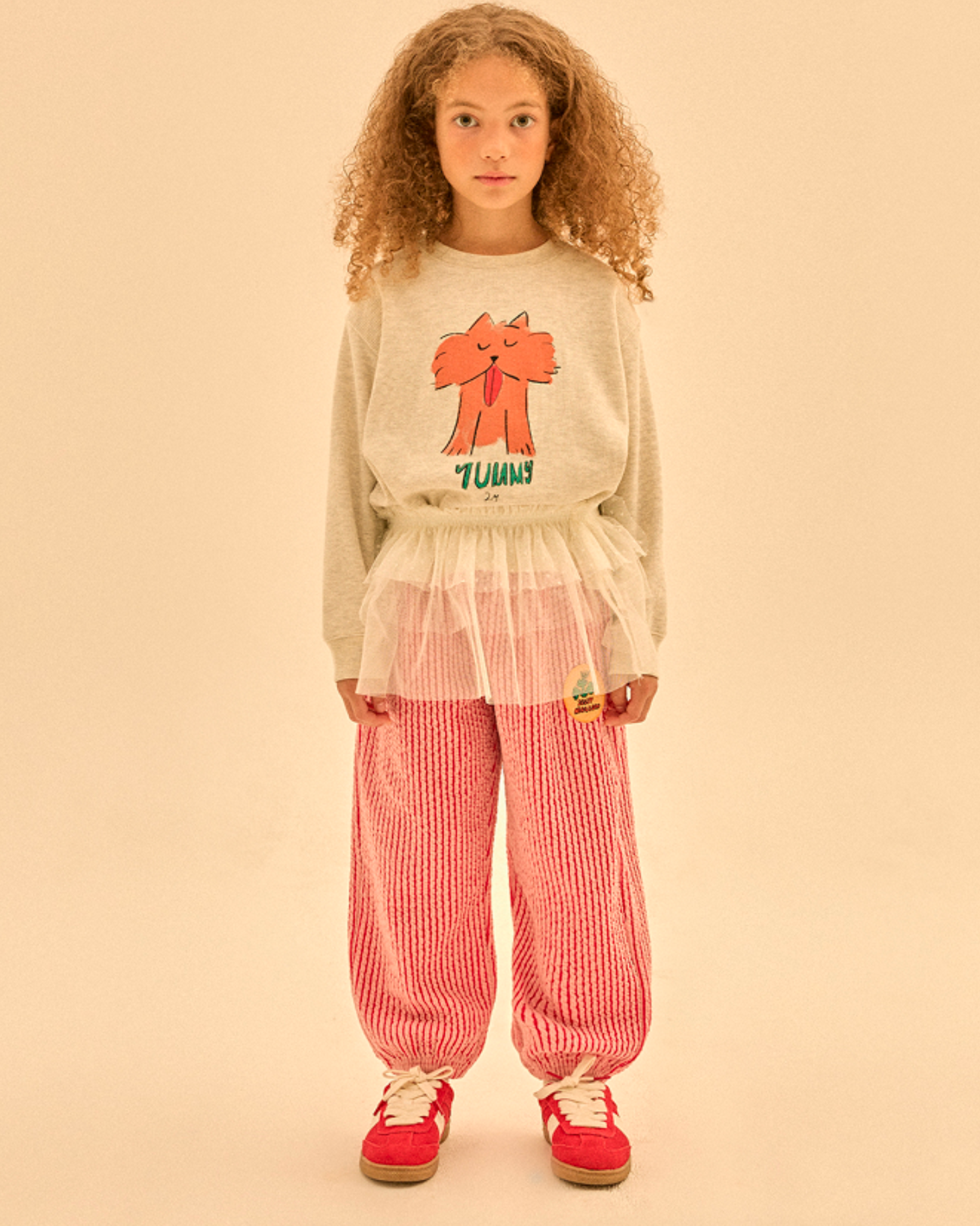 Cat Waffle Long sleeve T-shirt