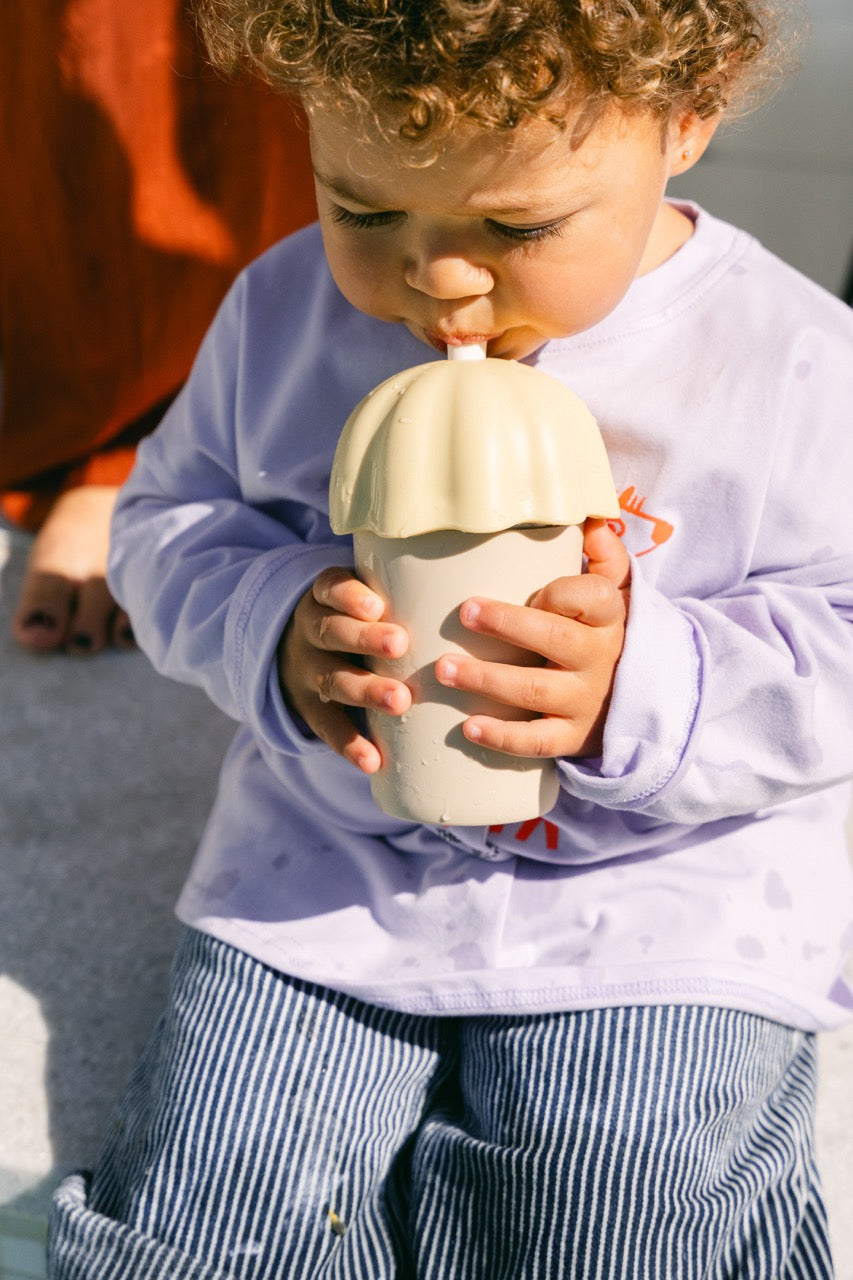 Silicone + Stainless-Steel Smoothie Cup Pina