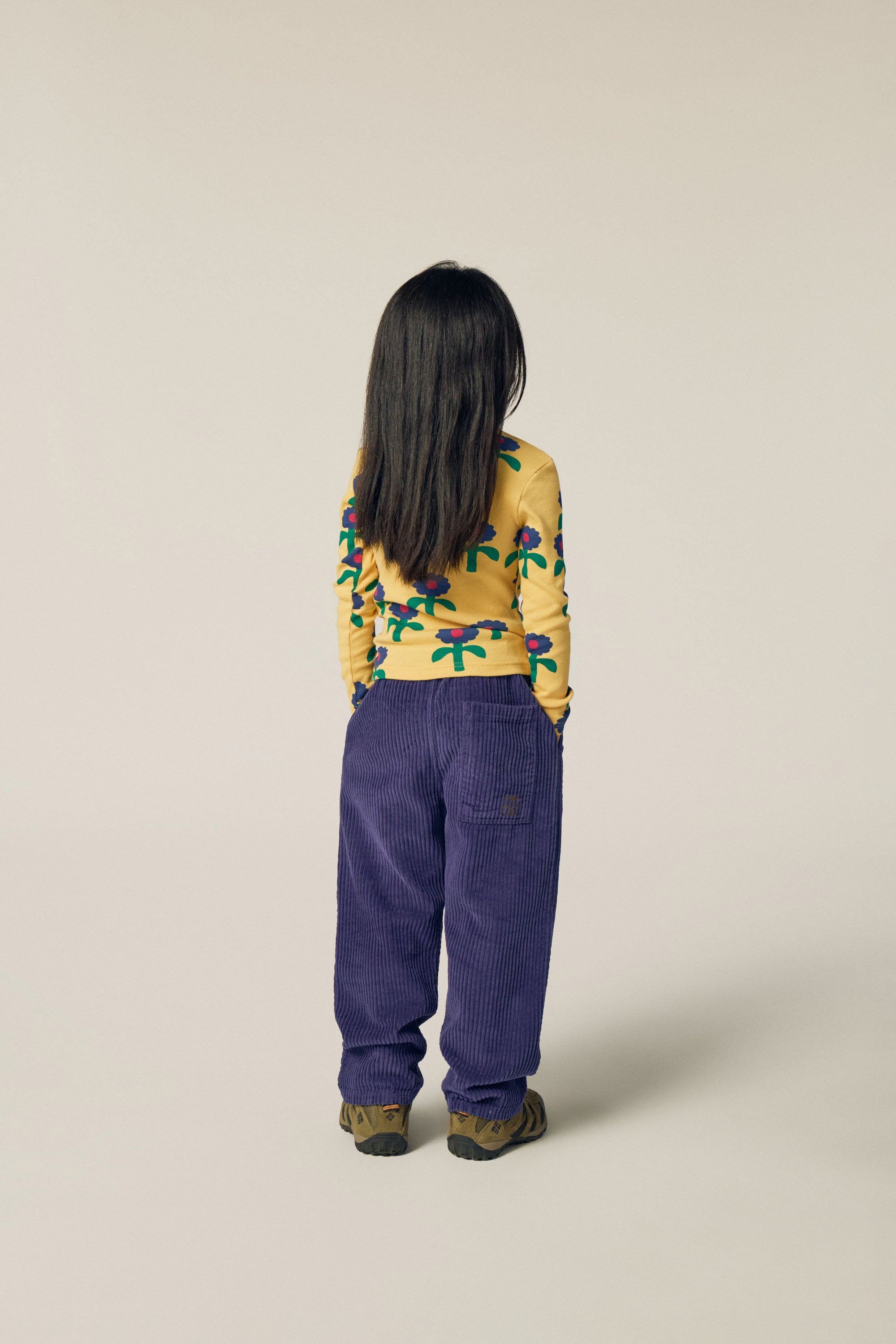 Blue Daisies Allover T-shirt Organic Cotton