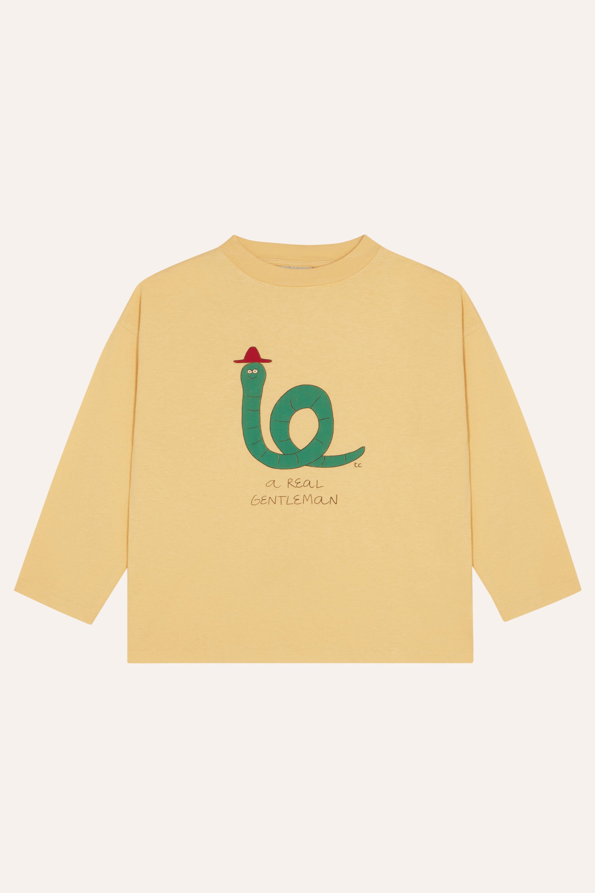 Gentleman Yellow T-shirt Organic Cotton