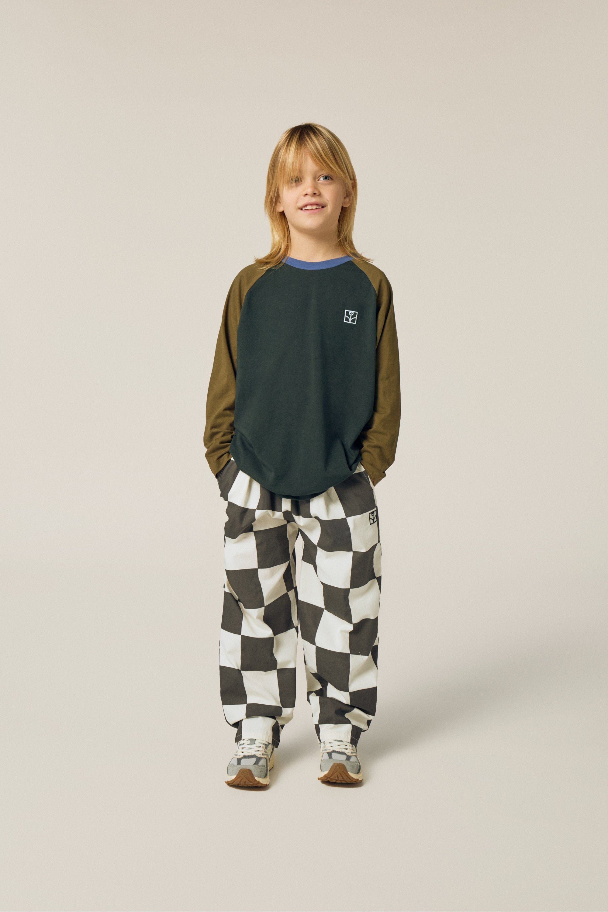 Checked Trousers Organic Cotton