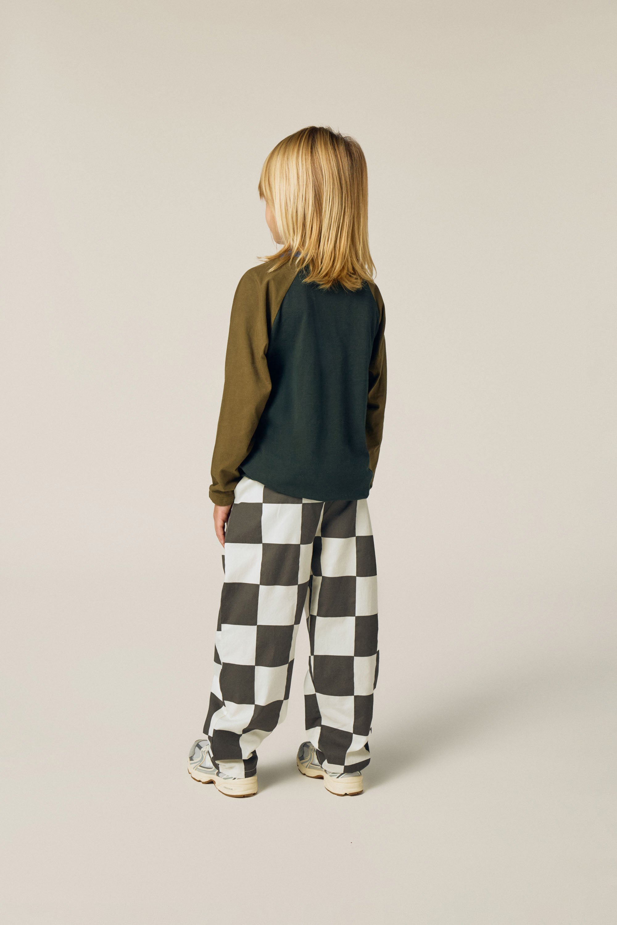 Checked Trousers Organic Cotton