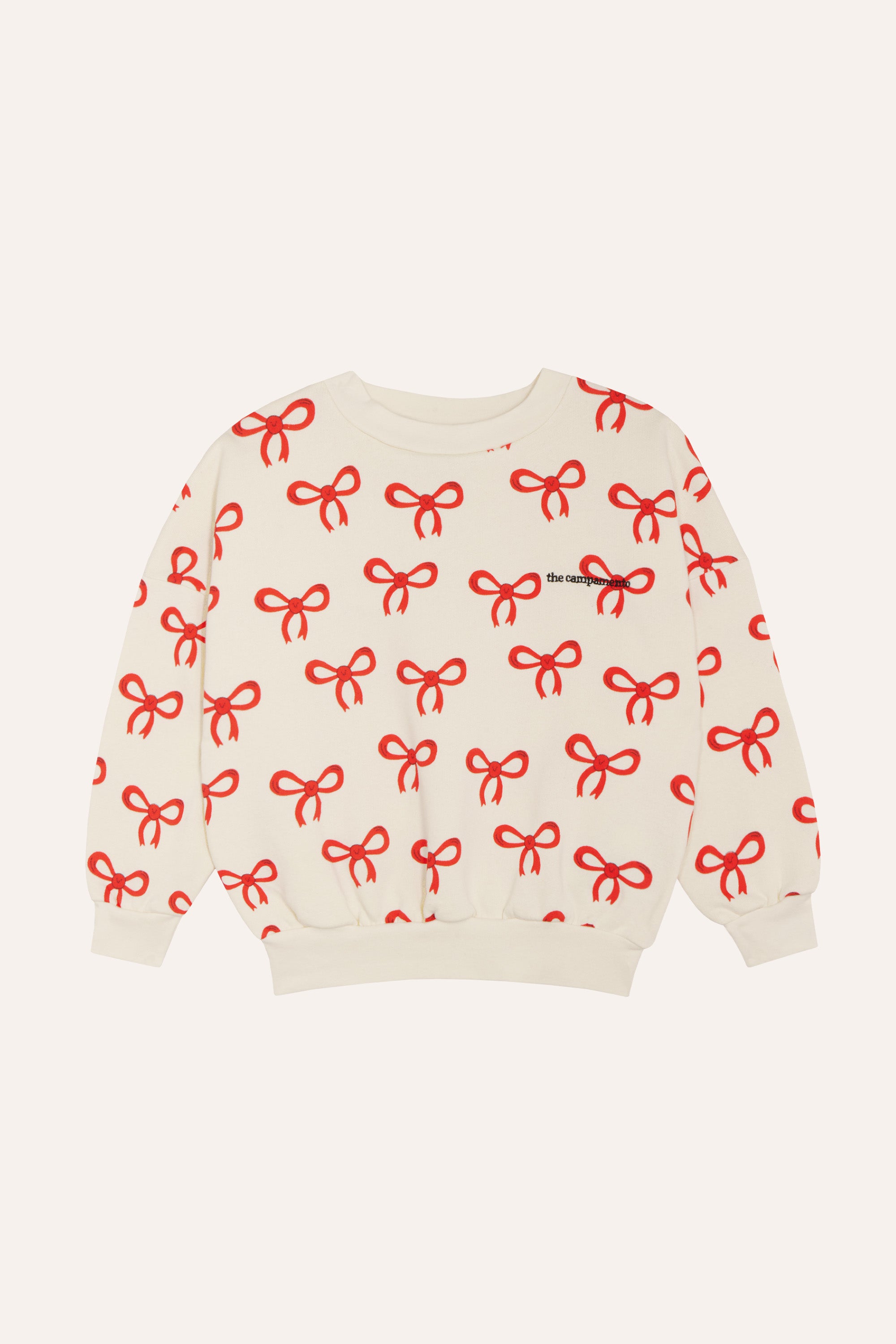 Big Bows Sweatshirt Organic Cotton