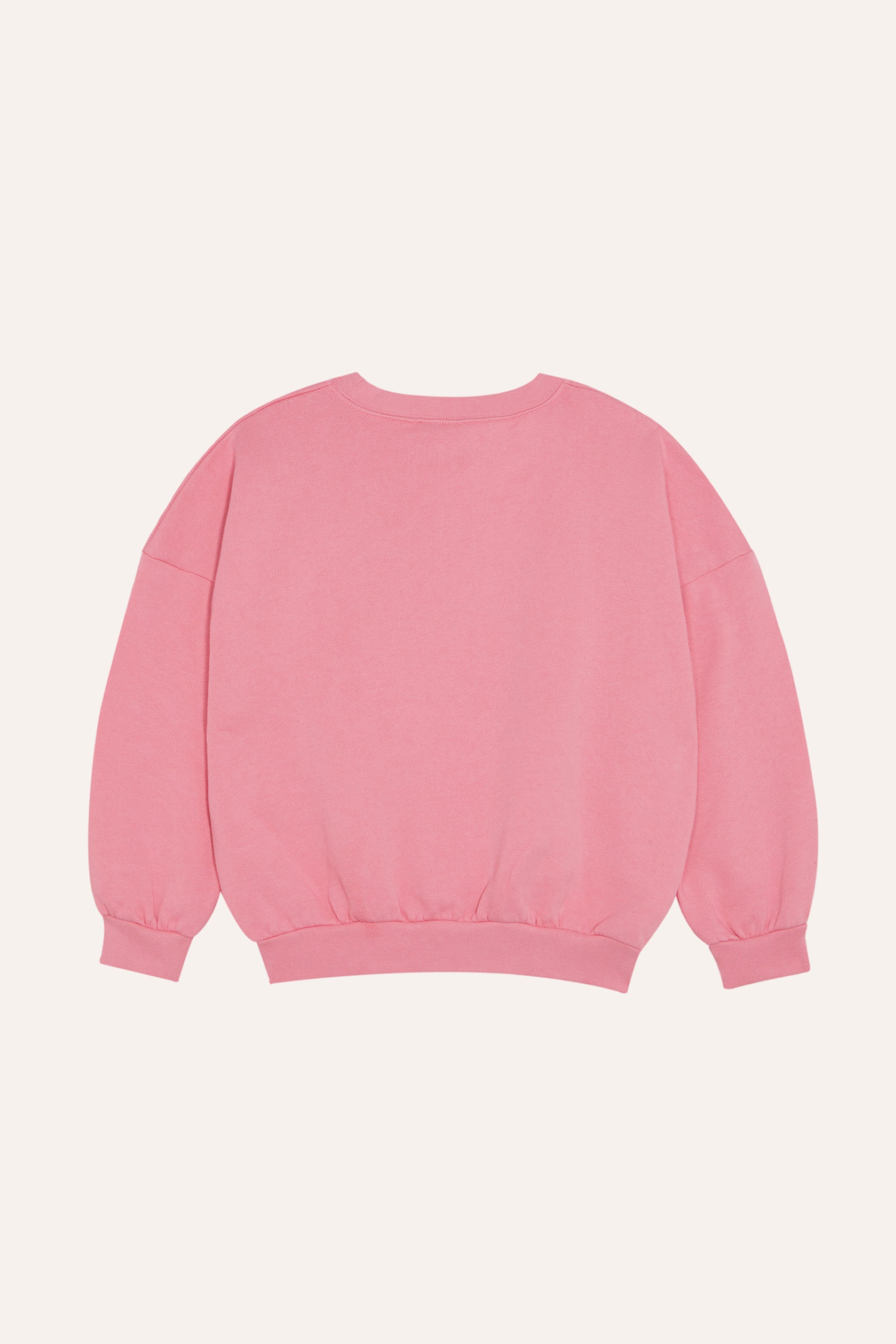 Snail Pink Sweatshirt Organic Cotton
