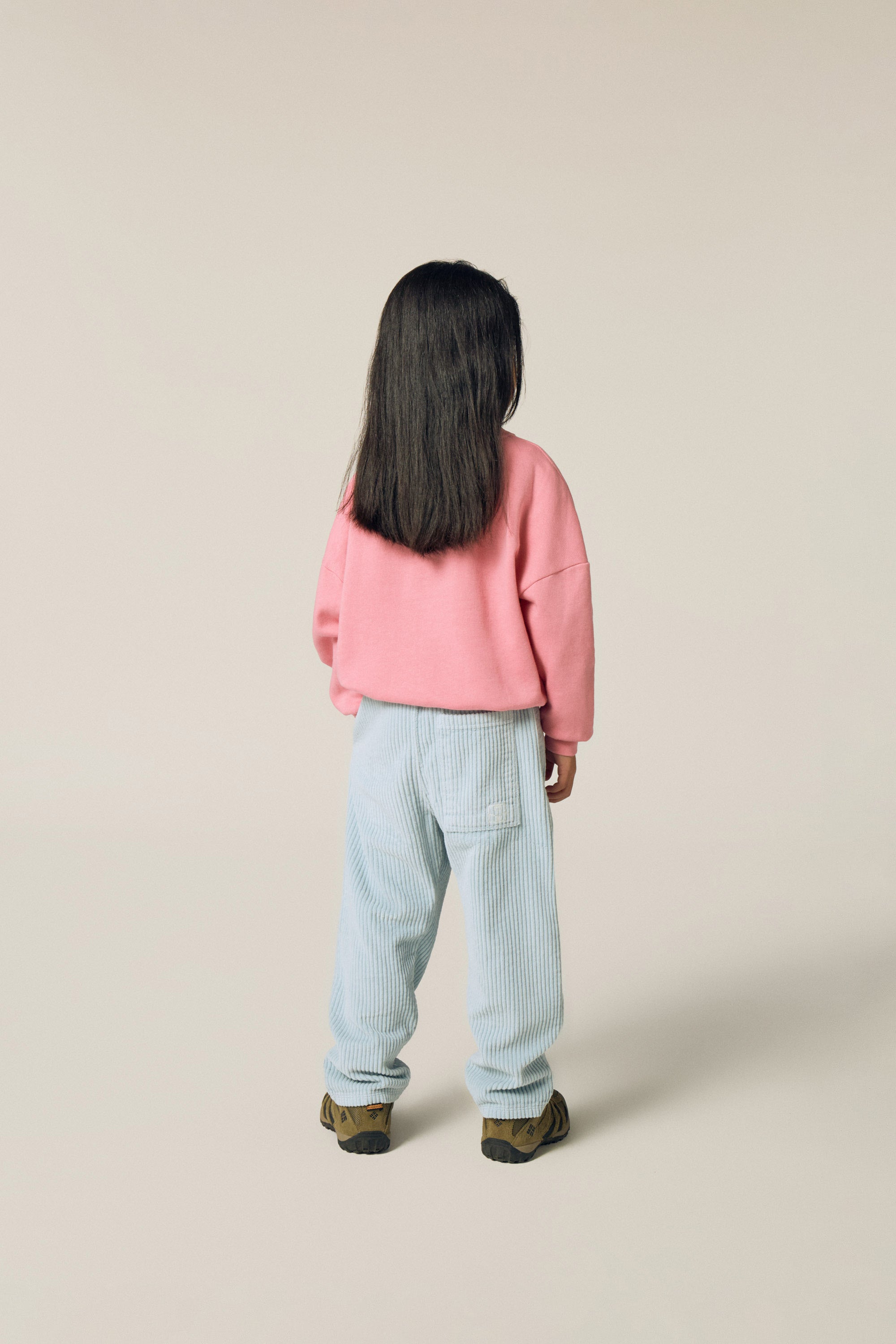Snail Pink Sweatshirt Organic Cotton