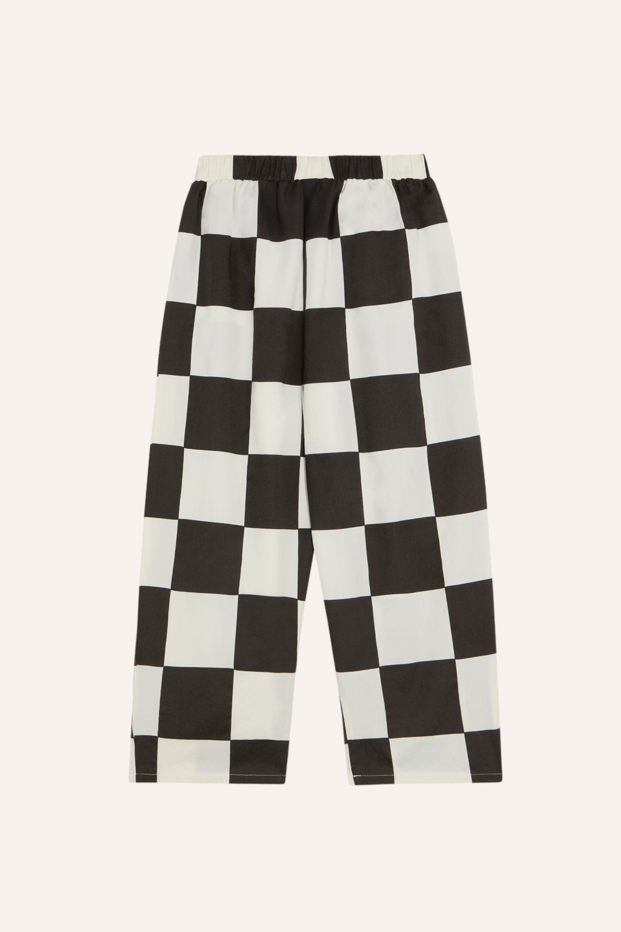 Checked Trousers Organic Cotton