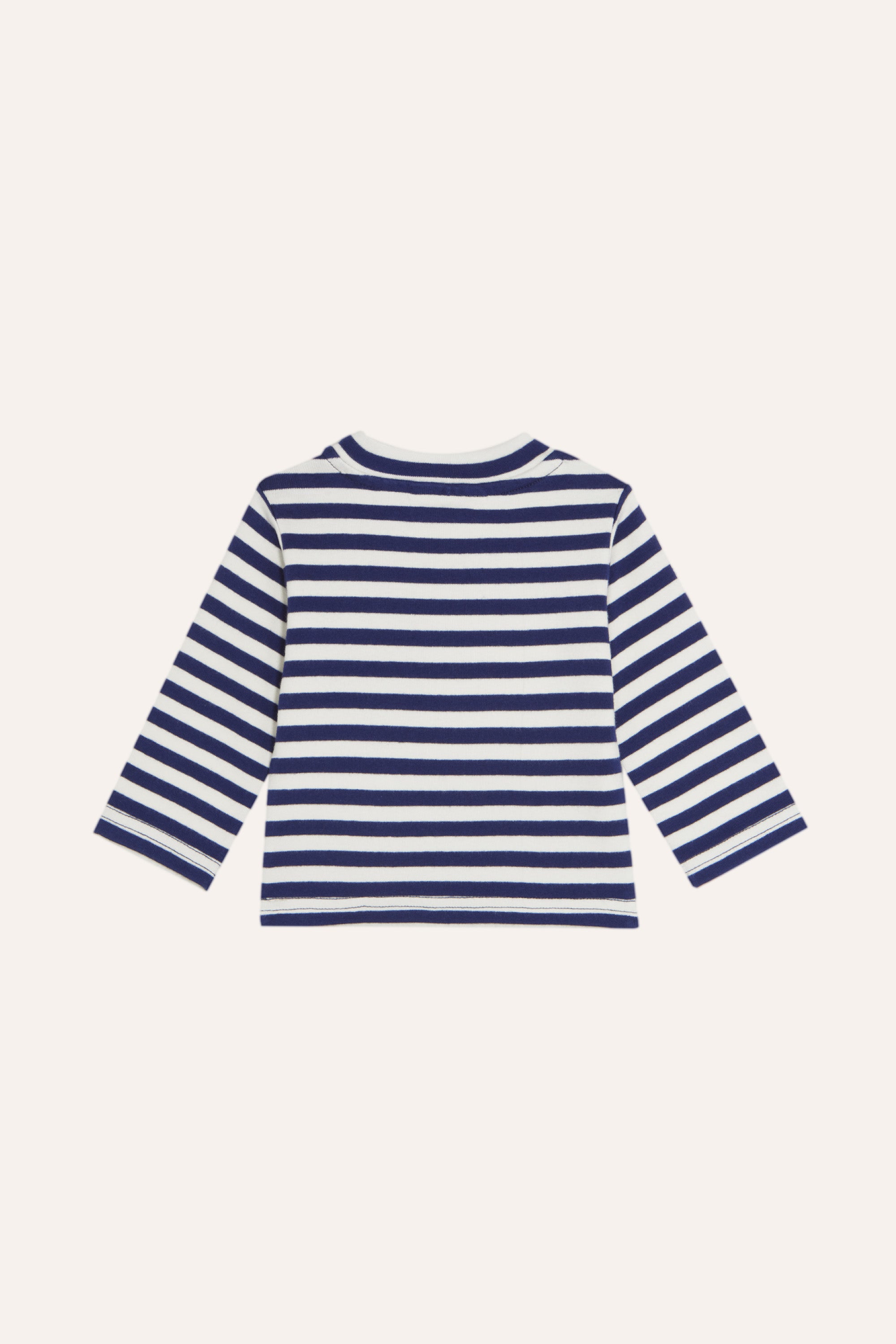 Blue Stripes Baby T-shirt  Organic Cotton