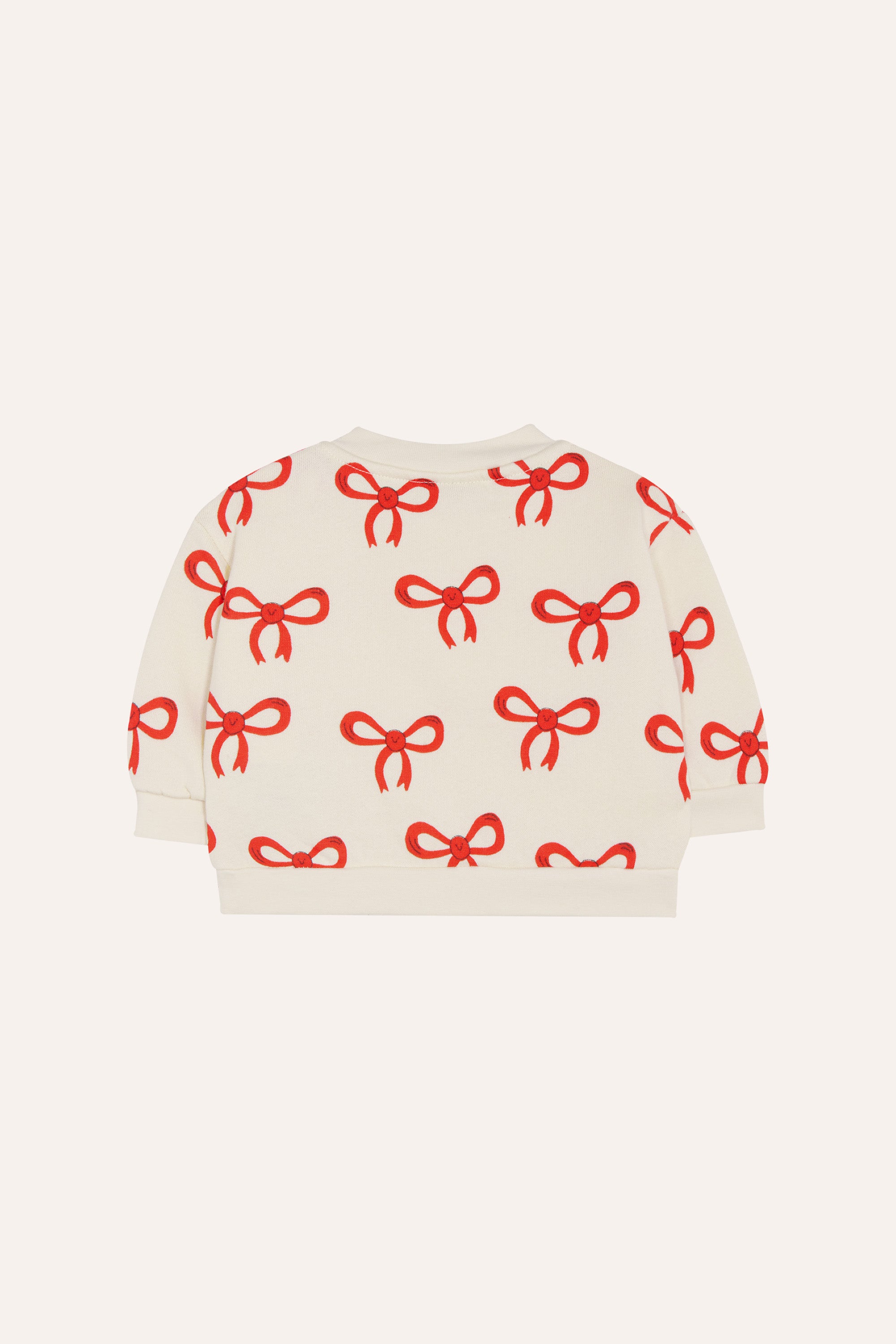 Big Bows Baby Sweatshirt Organic Cotton