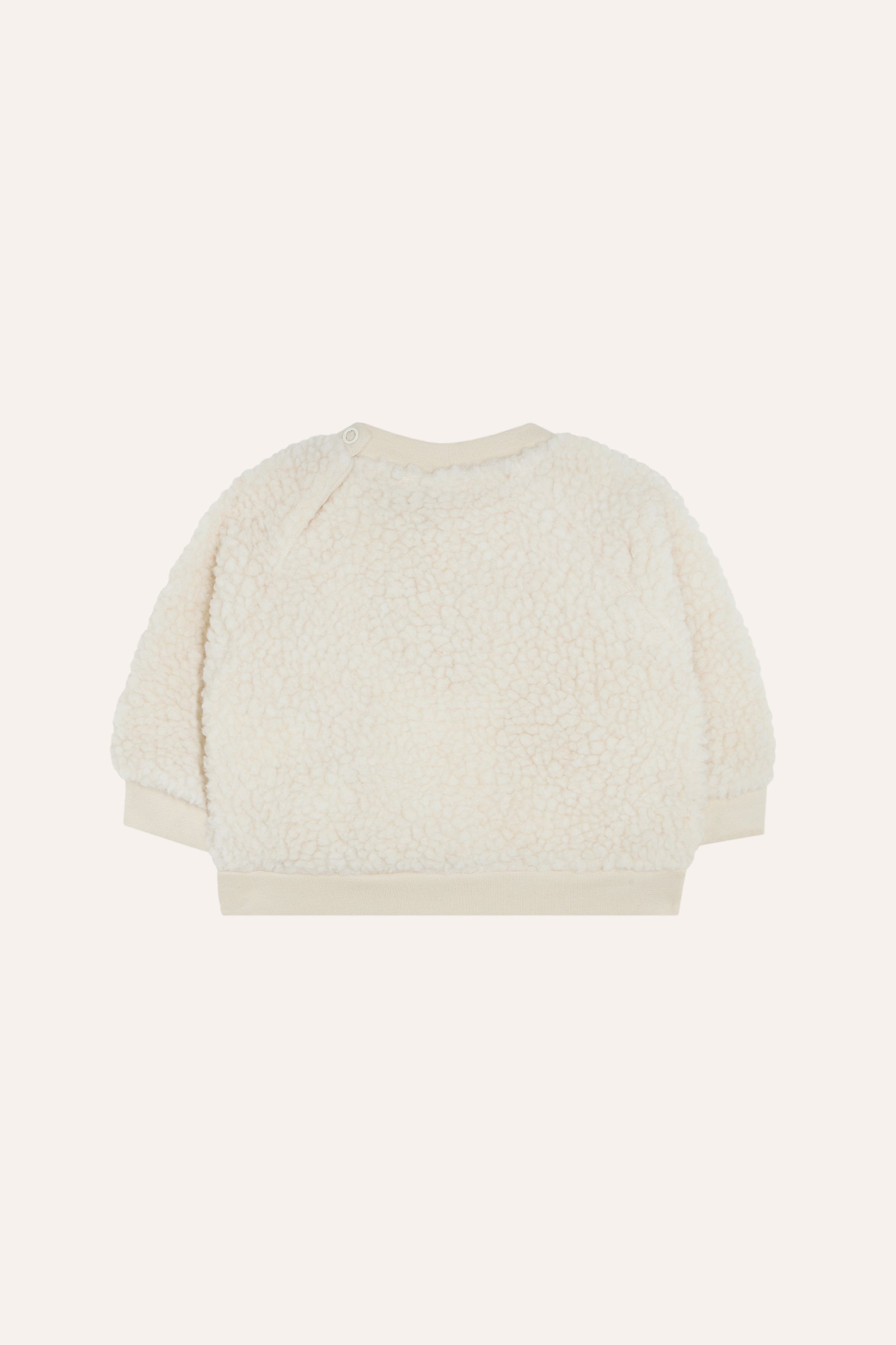 Smiling Face Baby Sherpa Sweatshirt