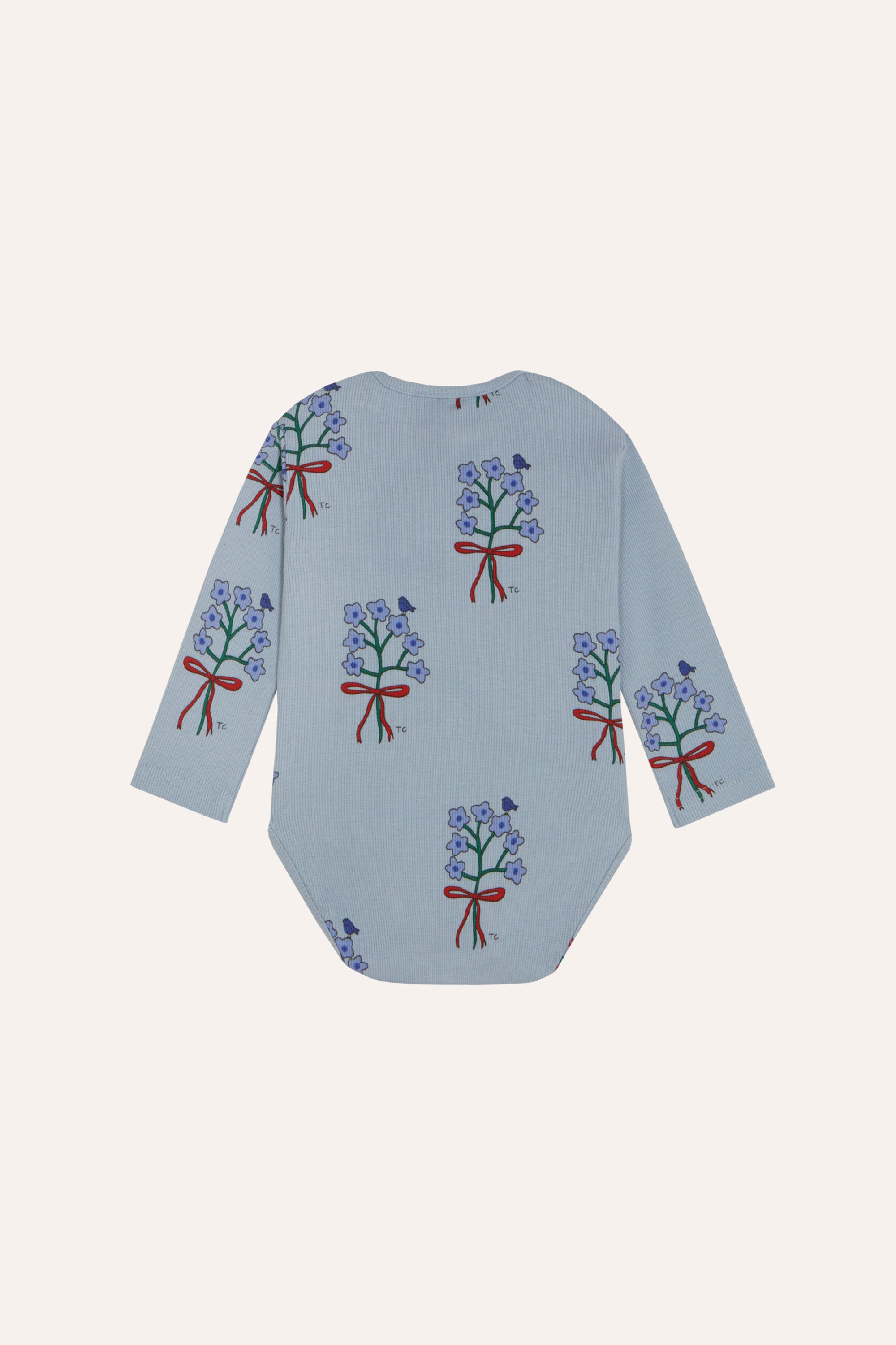 Bouquets Light Blue Baby Body Organic Cotton