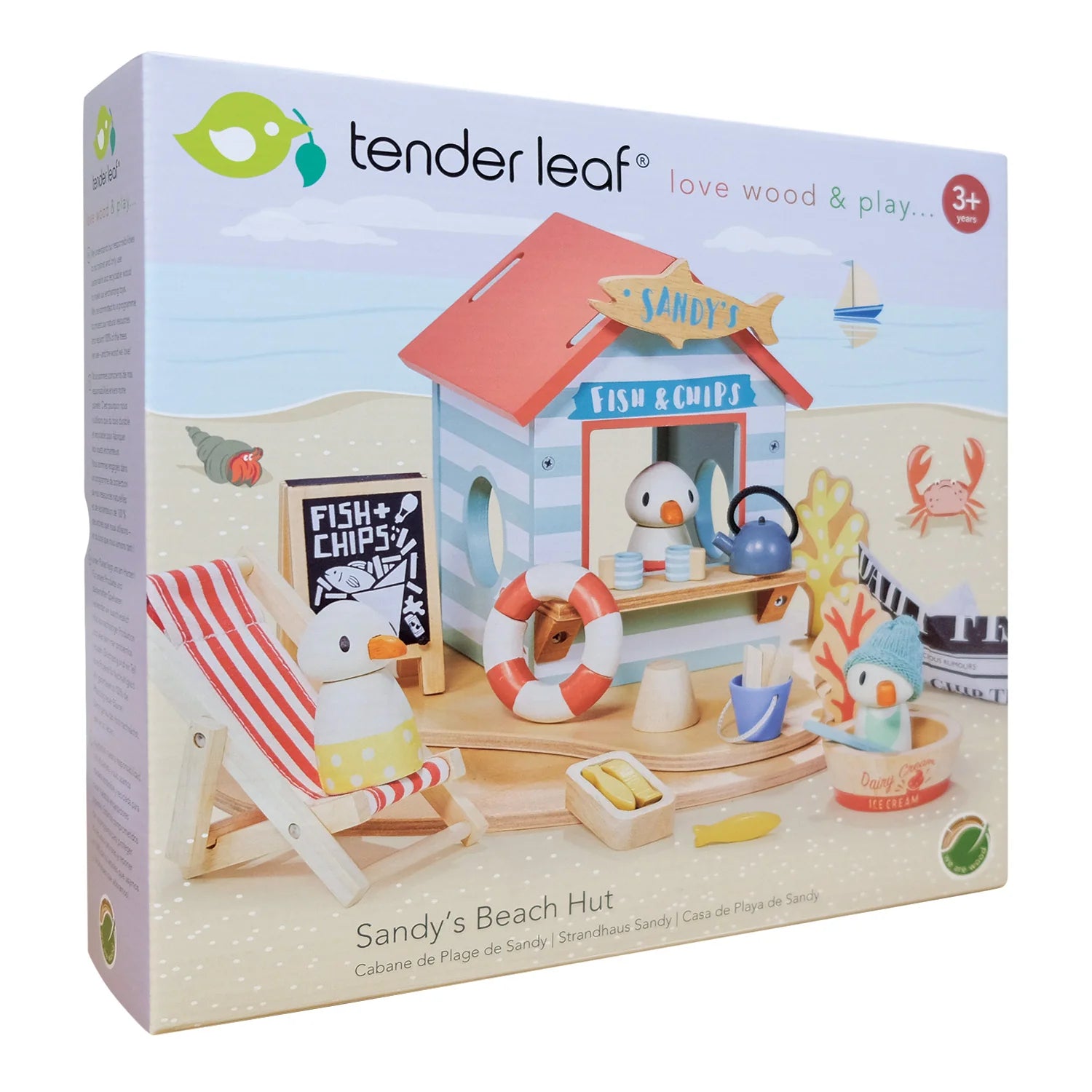 Sandy’s Wooden Beach Hut