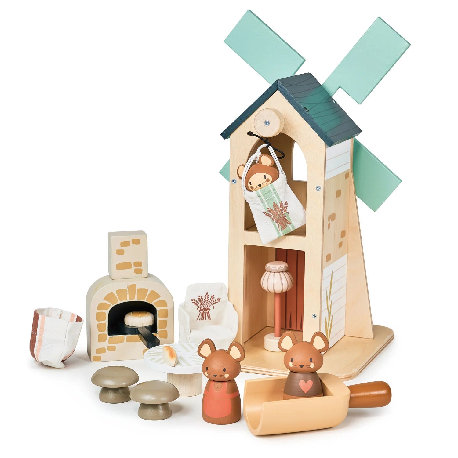 Penny Wooden Windmill