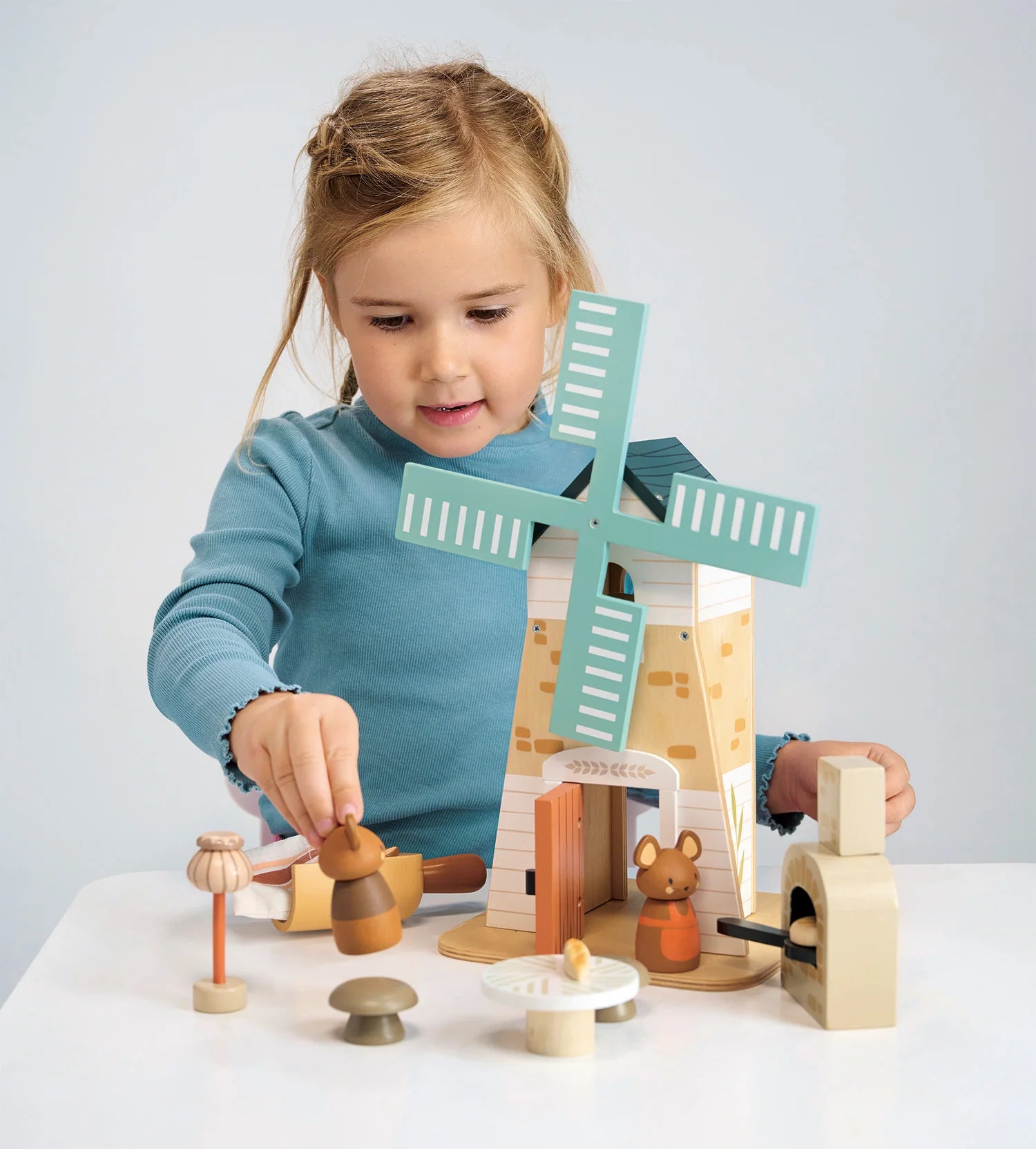 Penny Wooden Windmill