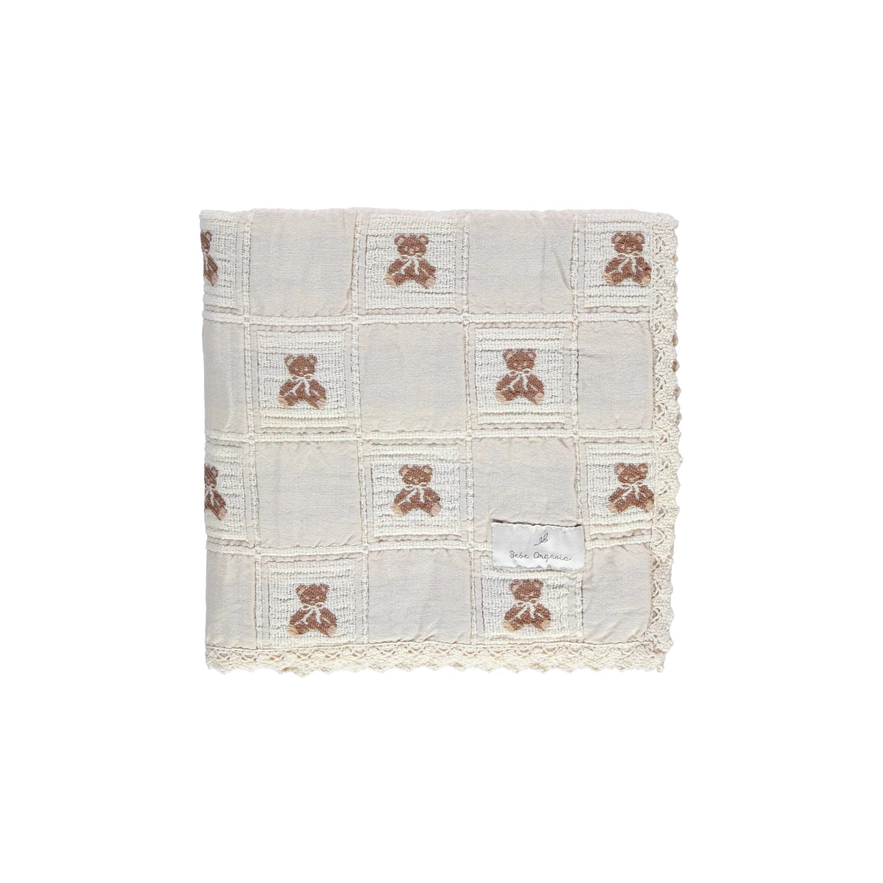 Baby Teddy Blanket Organic Cotton