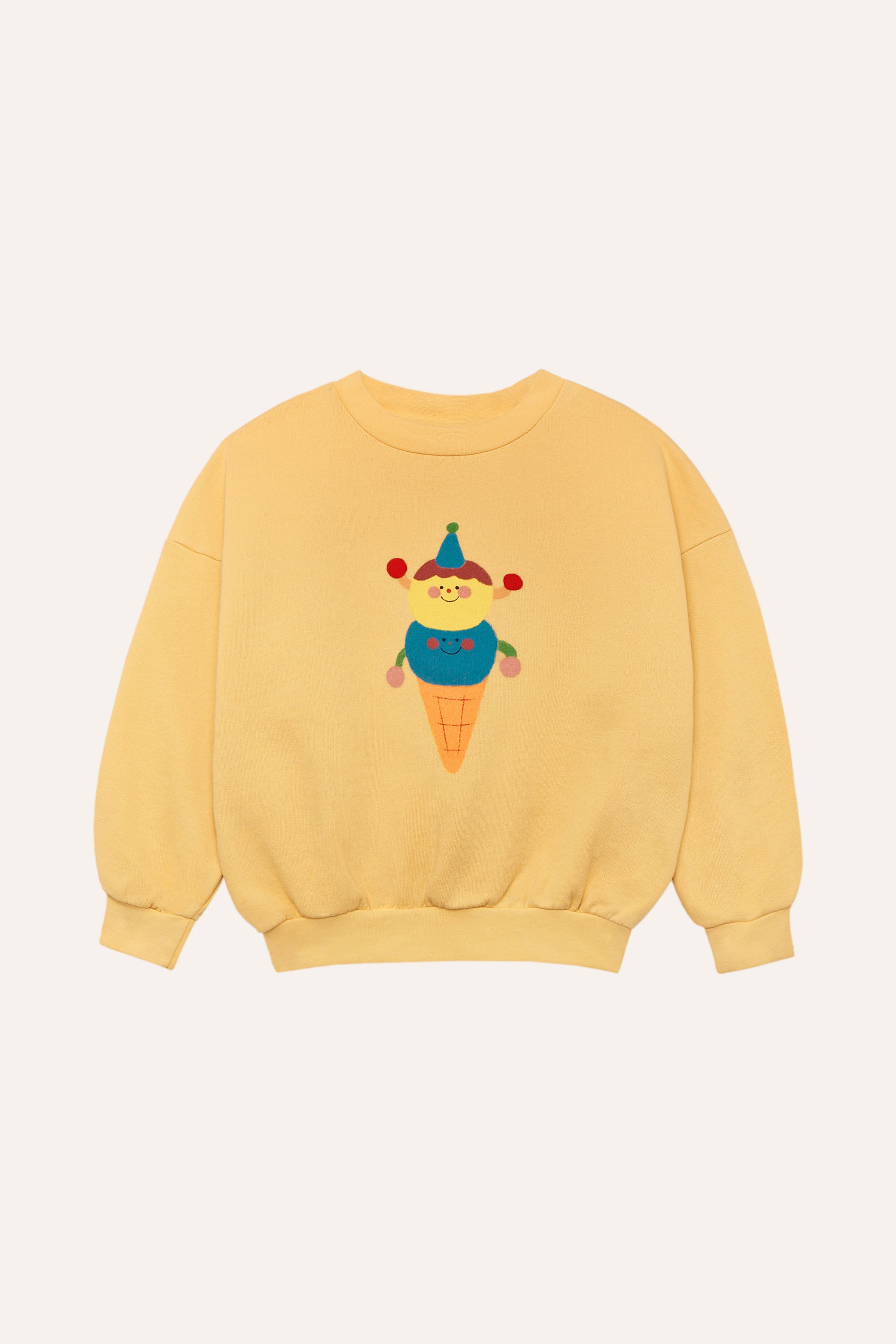 Happy Ice Cream Sweatshirt Organic Cotton