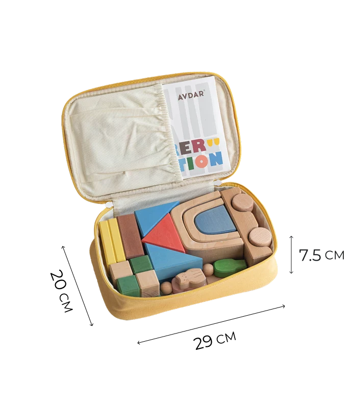 The Trailer Travel Wooden Block Set