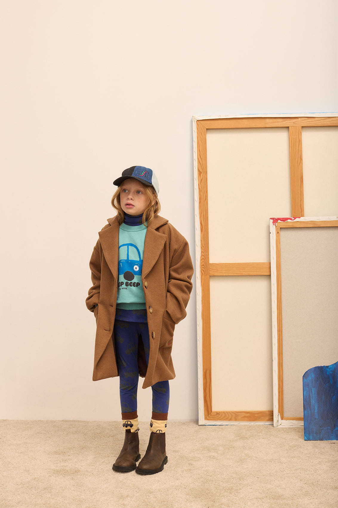 Beep Beep Sweatshirt Organic Cotton