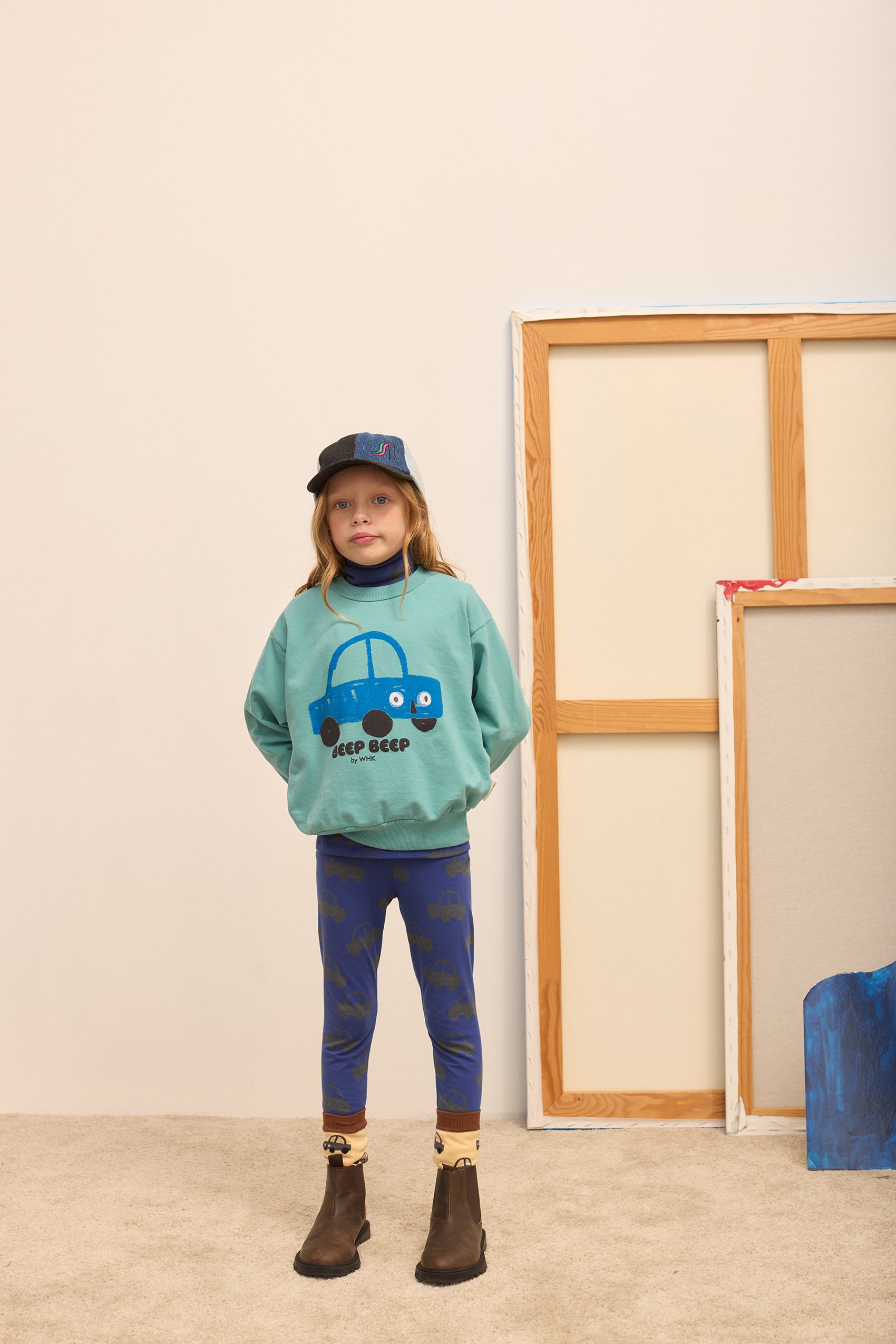 Beep Beep Sweatshirt Organic Cotton