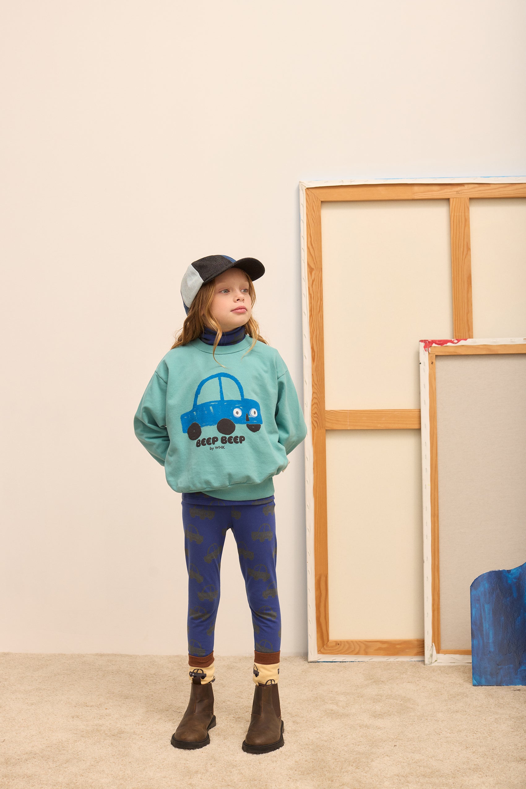 Beep Beep Sweatshirt Organic Cotton