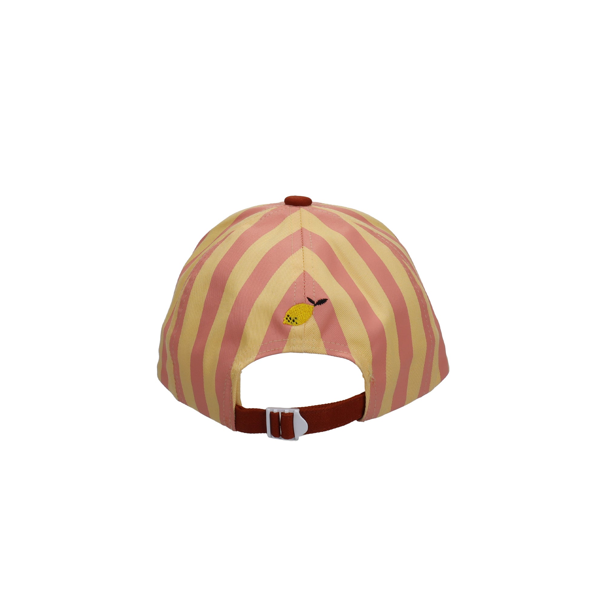 Stripes Cap Pink+ Yellow | Wonders of the Deep Sea | Kids Hats image 1