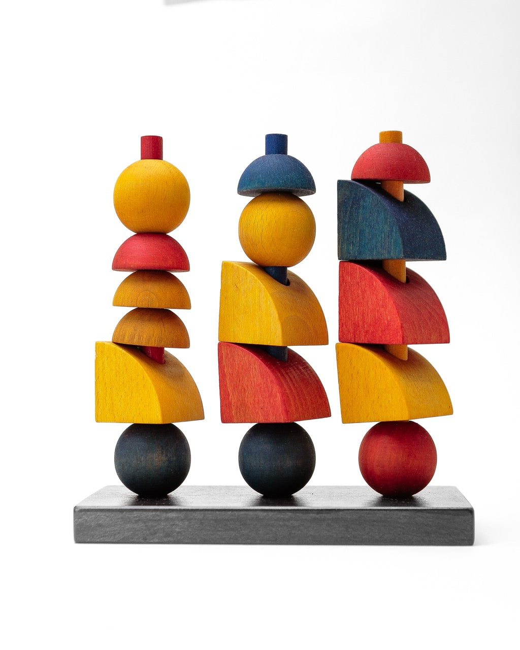 Modern Wooden Stacking Toy Y image 0