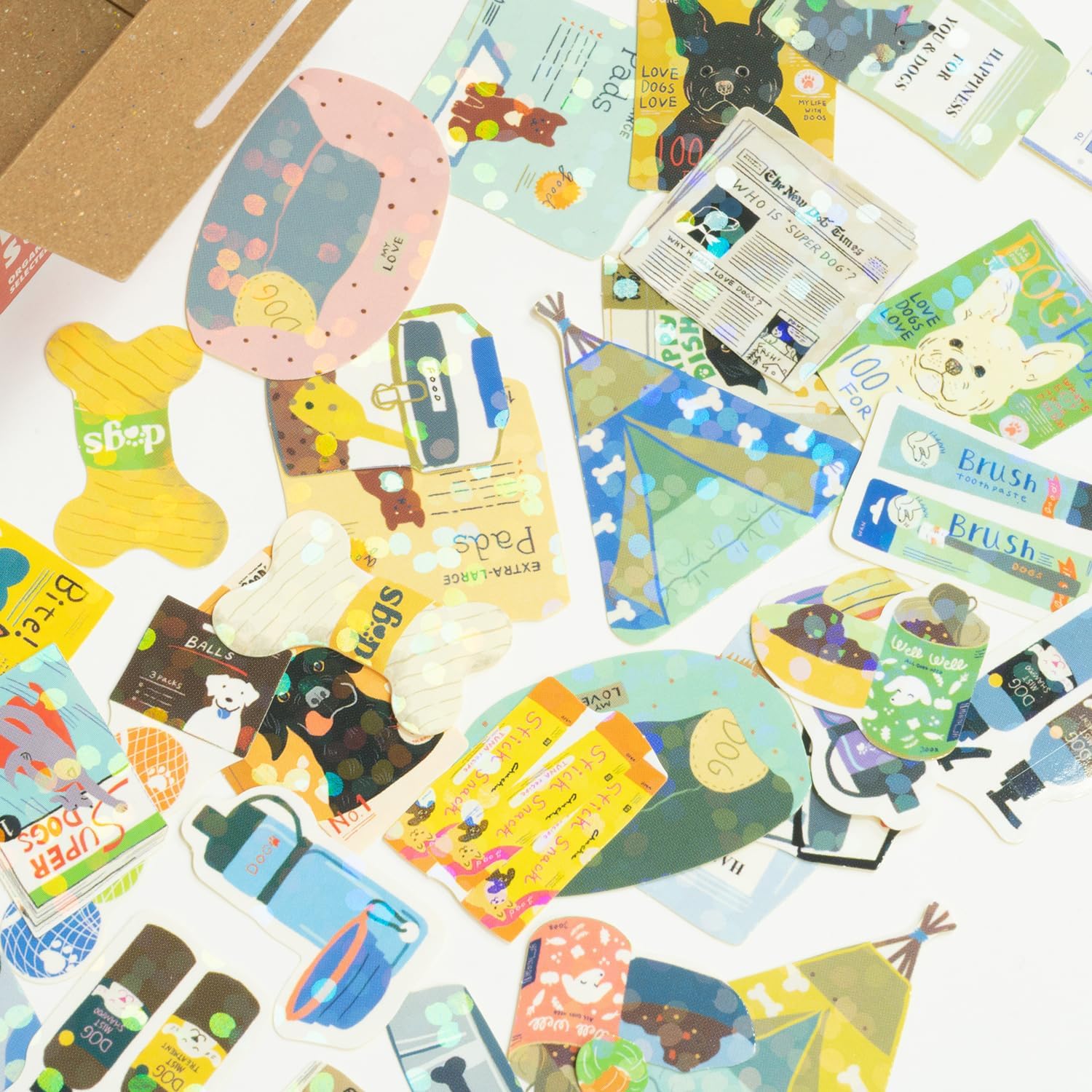 Mini Dog Supply Stickers image 3