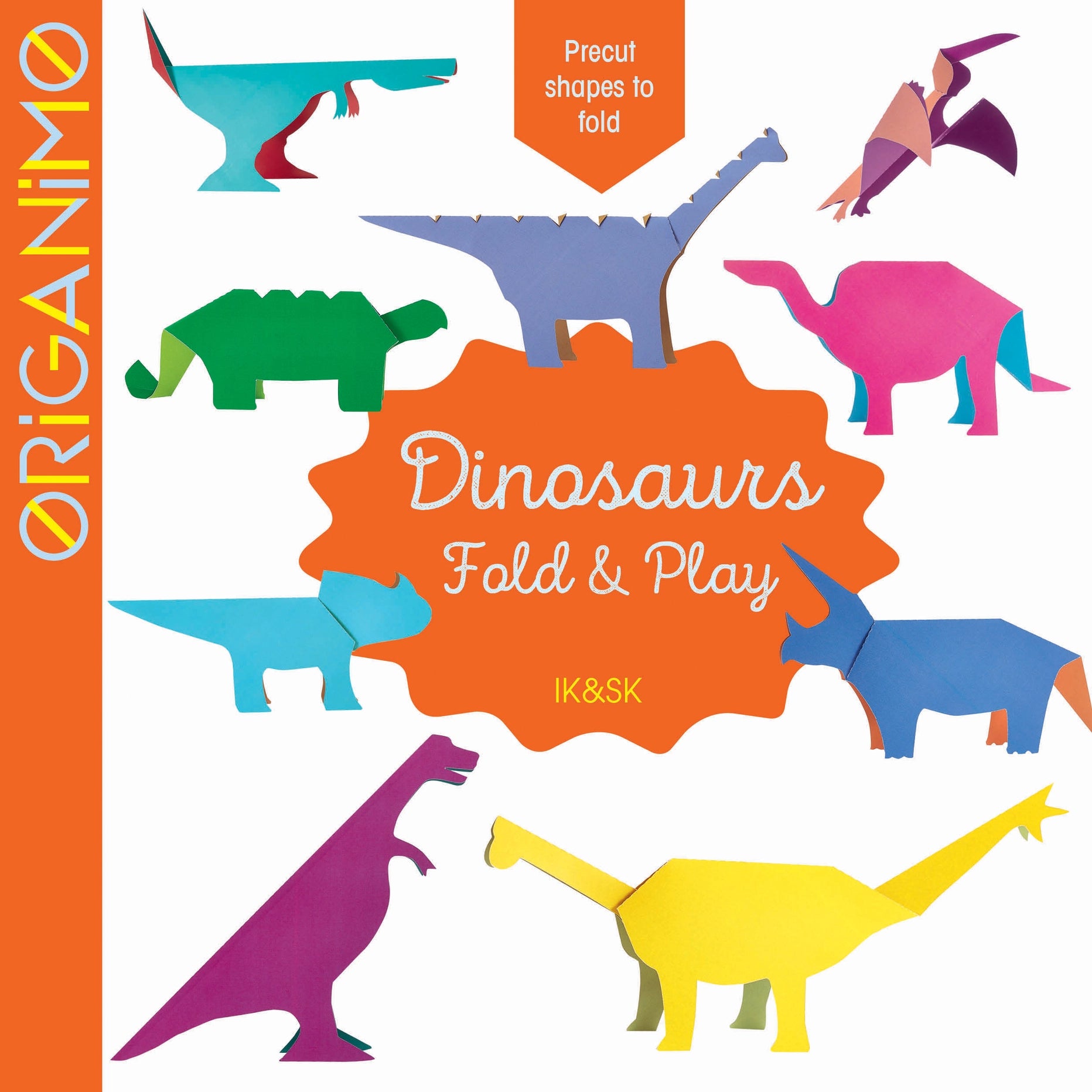Origanimo: Dinosaurs Paper Folding Activity Book image 1