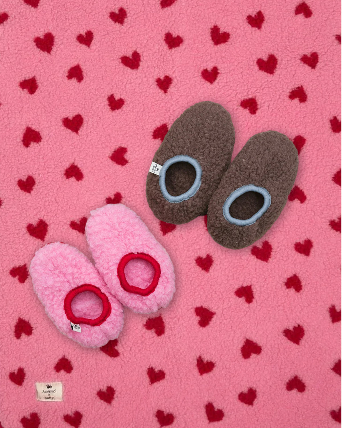 Cloudlet Wool Kids Slippers Choco Alwero X Salty Special Edtition