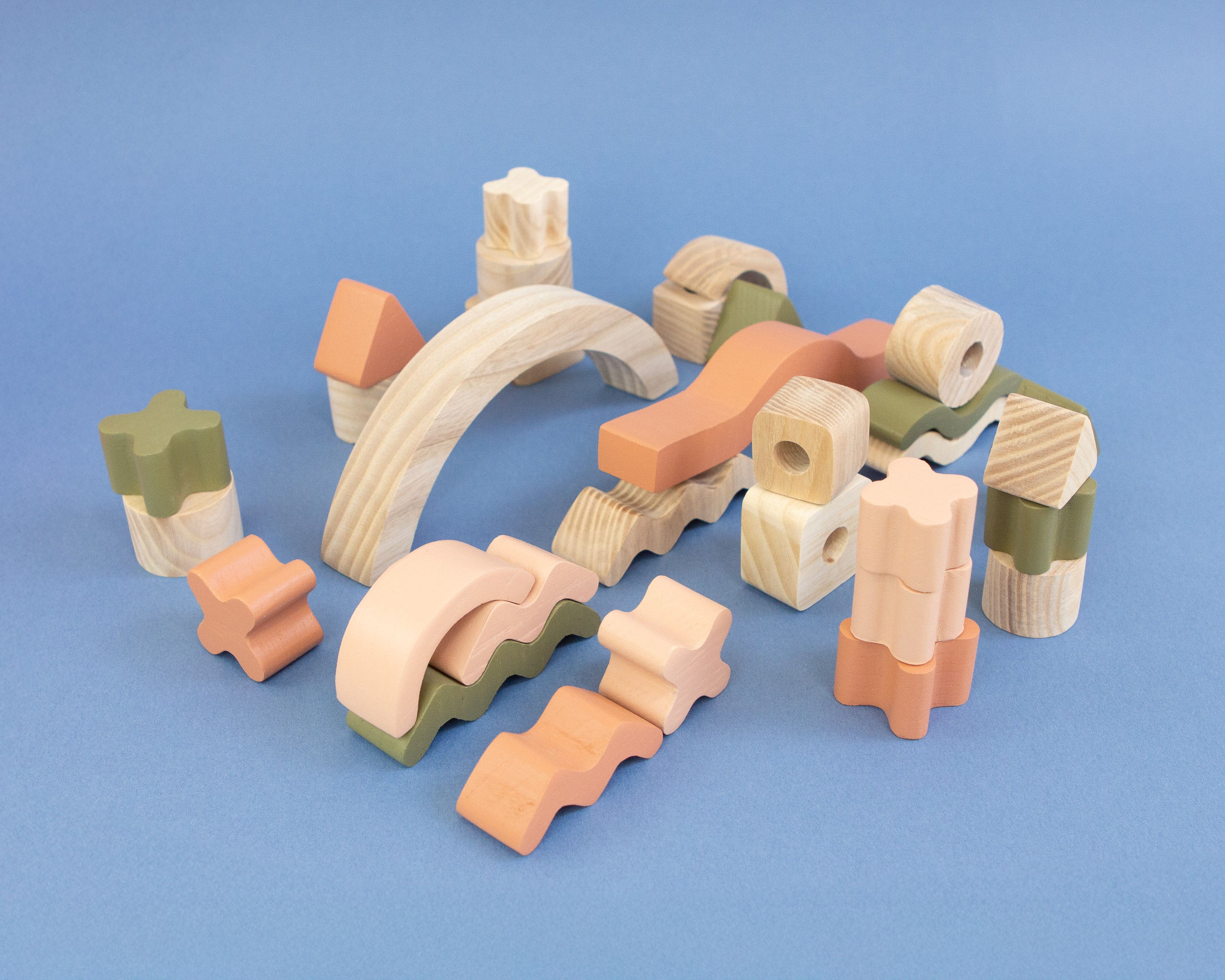 Stacking Balancing Wooden Game | Colour image 0