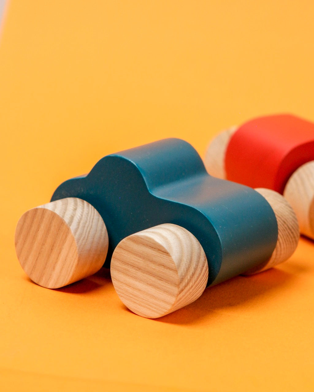 Wooden Sport Car | Blue image 10
